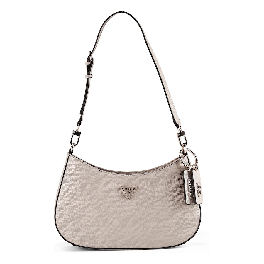 Guess Noelle II Schultertasche 28 cm taupe Grau Damen
