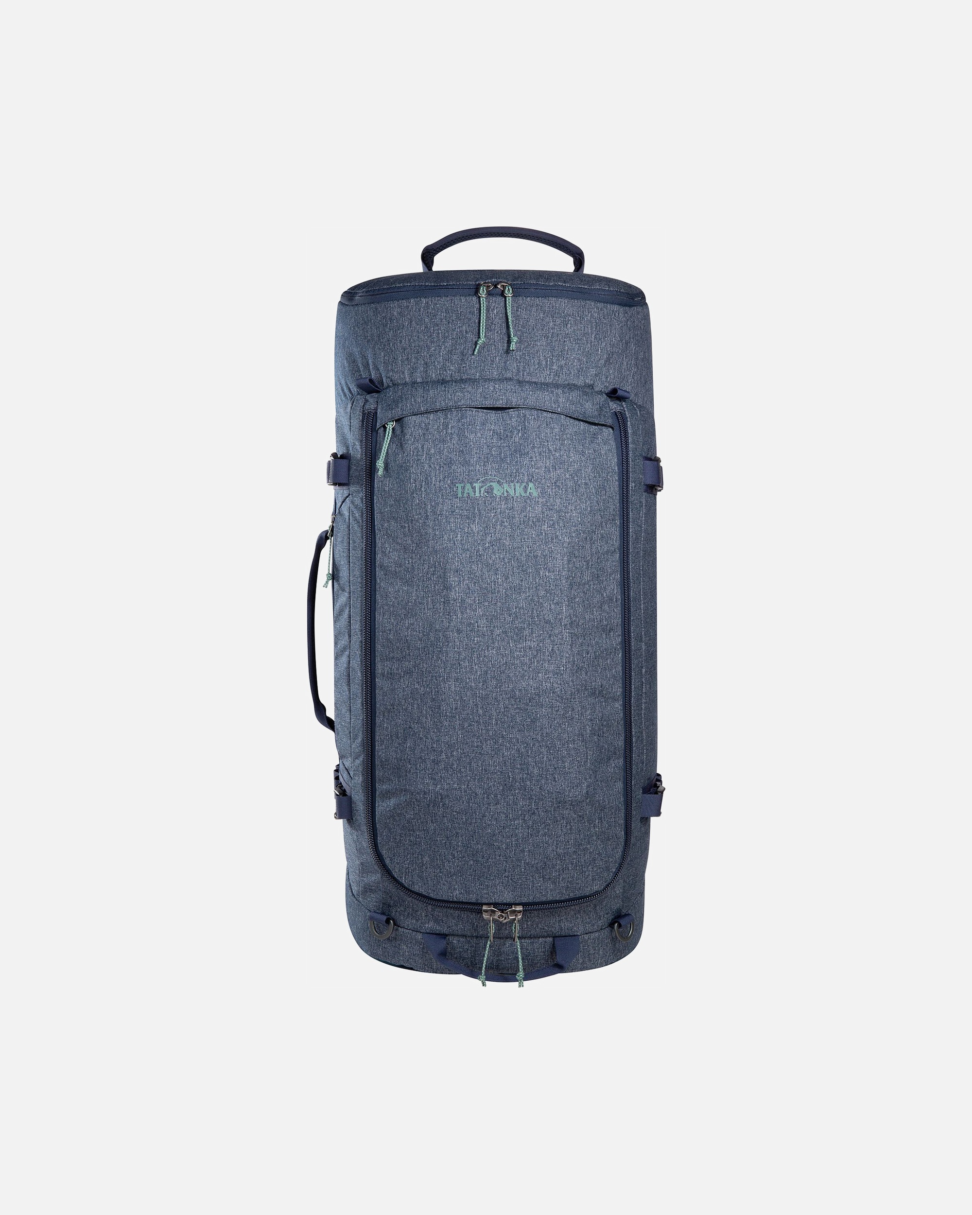 Tasche für Männlich Tatonka Duffle Roller 80 2 Rollen Reisetasche 78 cm navy blue