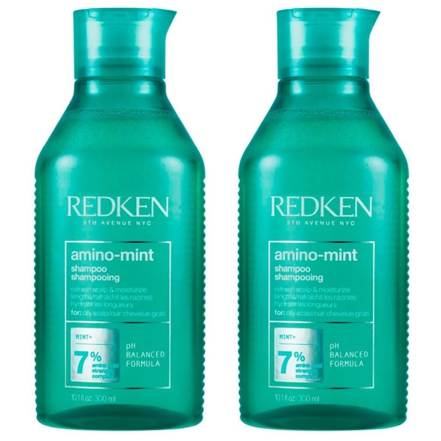 Redken Amino-Mint Shampoo 2er Set*Haare | 0.6 l | 78,15 / 1.0 l