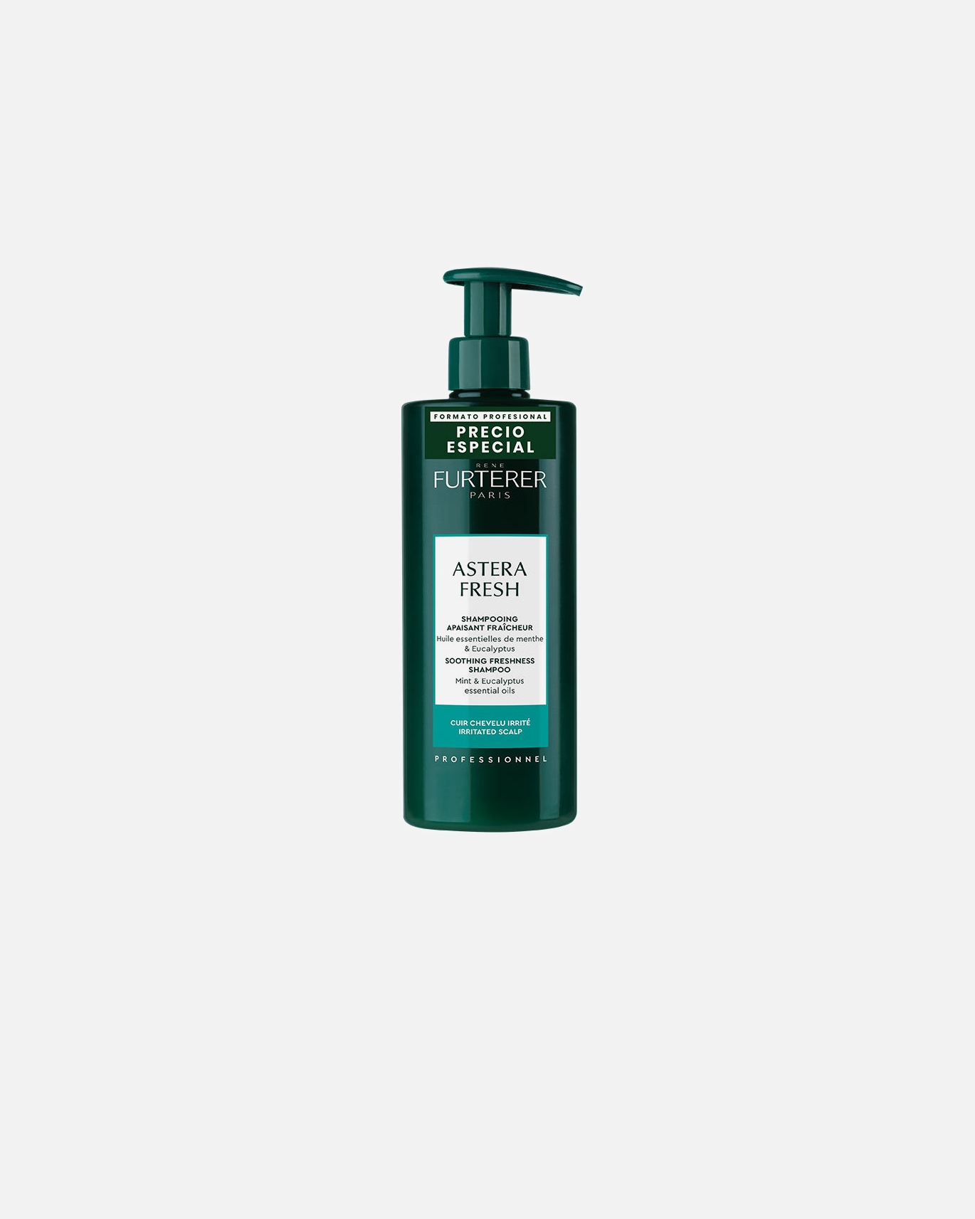 Shampoo für Unisex René Furterer PROFESSIONELLES ASTERA FRESH beruhigendes Frischeshampoo 500 ml