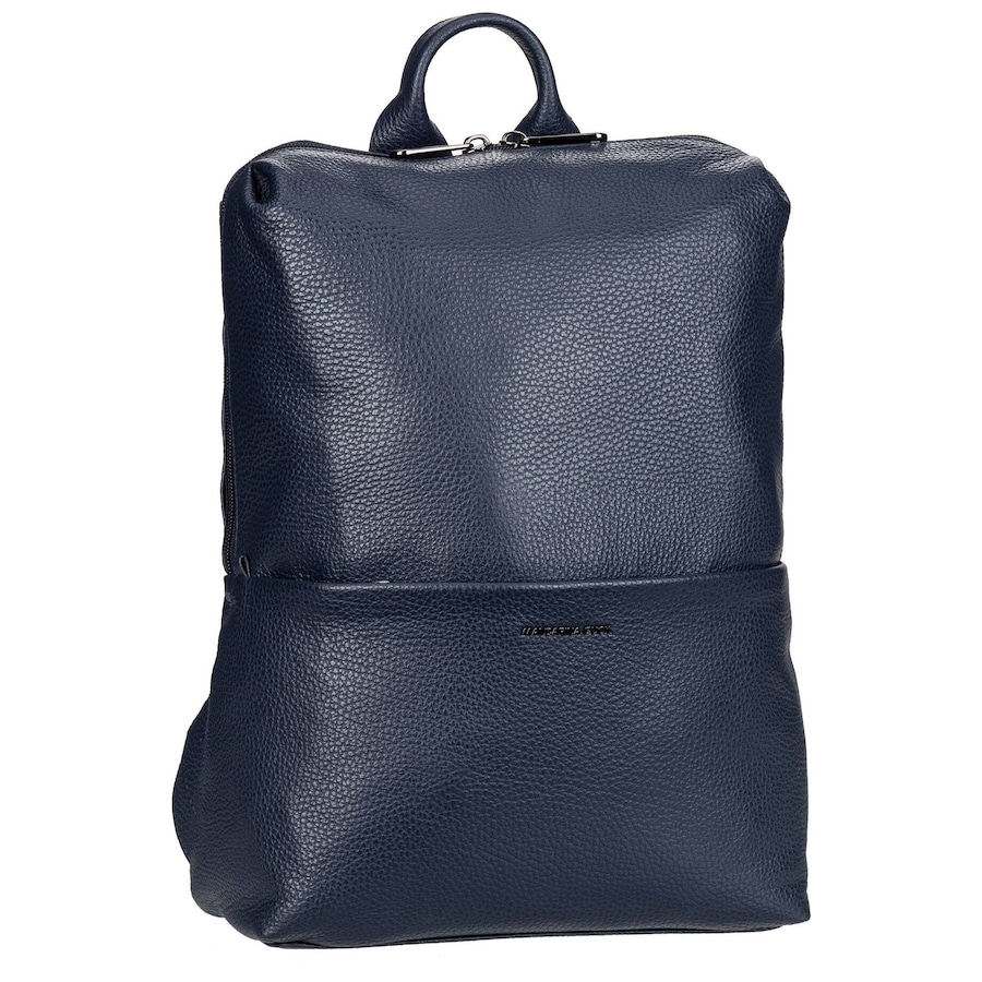 Mandarina Duck Rucksack Mellow Leather Squared FZT38 Dress Blue Schwarz Damen