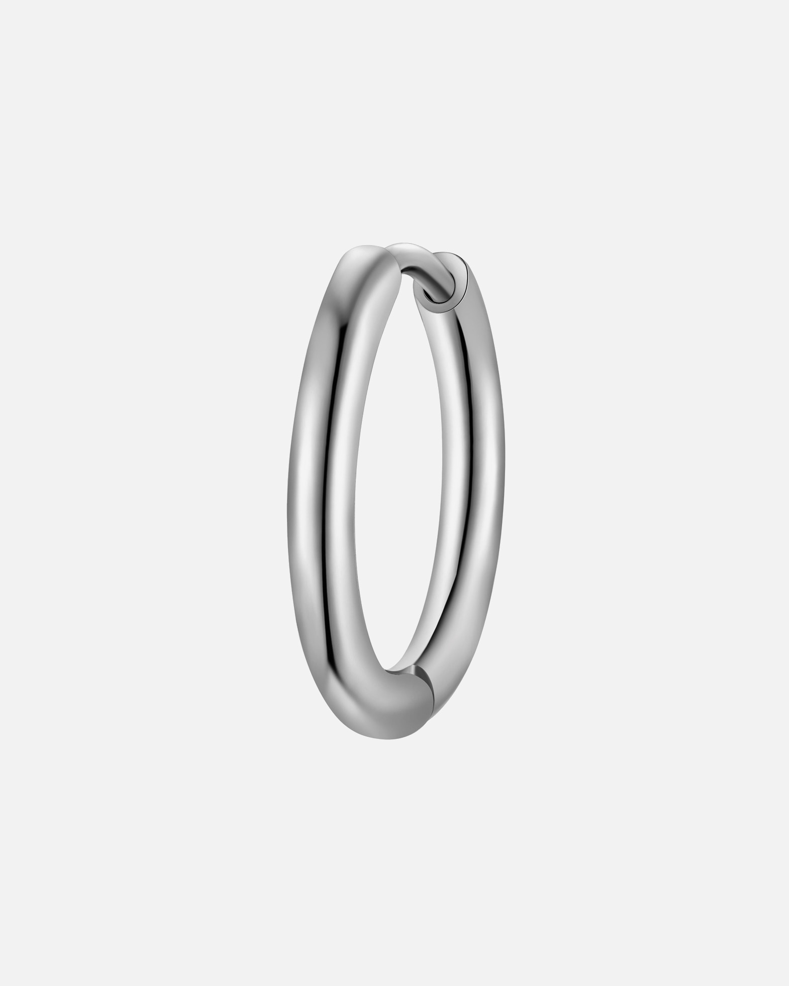 Creolen für Männlich True Rebels Creolen aus Edelstahl in Silber 15,1 mm