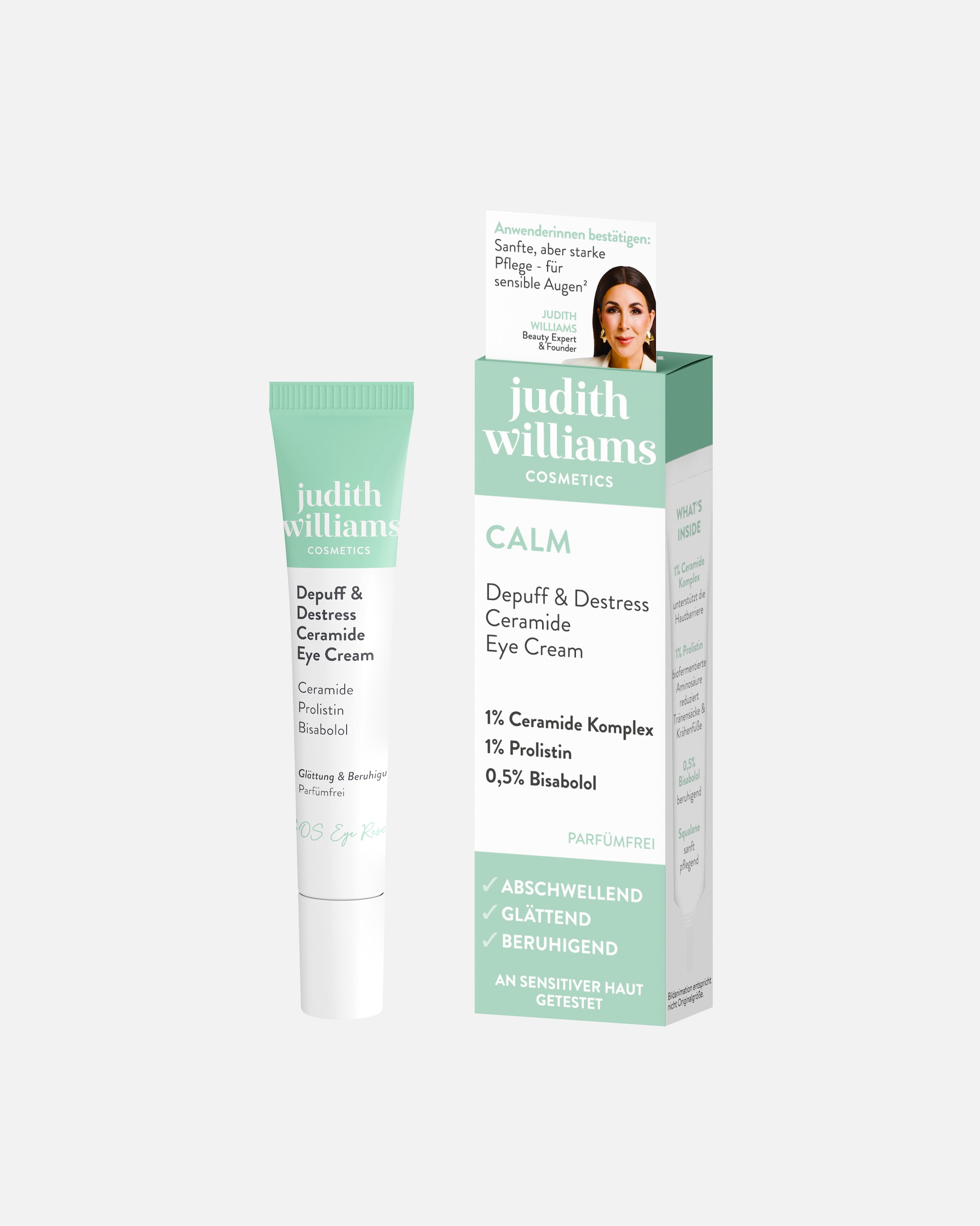 Augencreme für Unisex Judith Williams Cosmetics Abschwellende SOS-Pflege für sensible Augen 15 ml