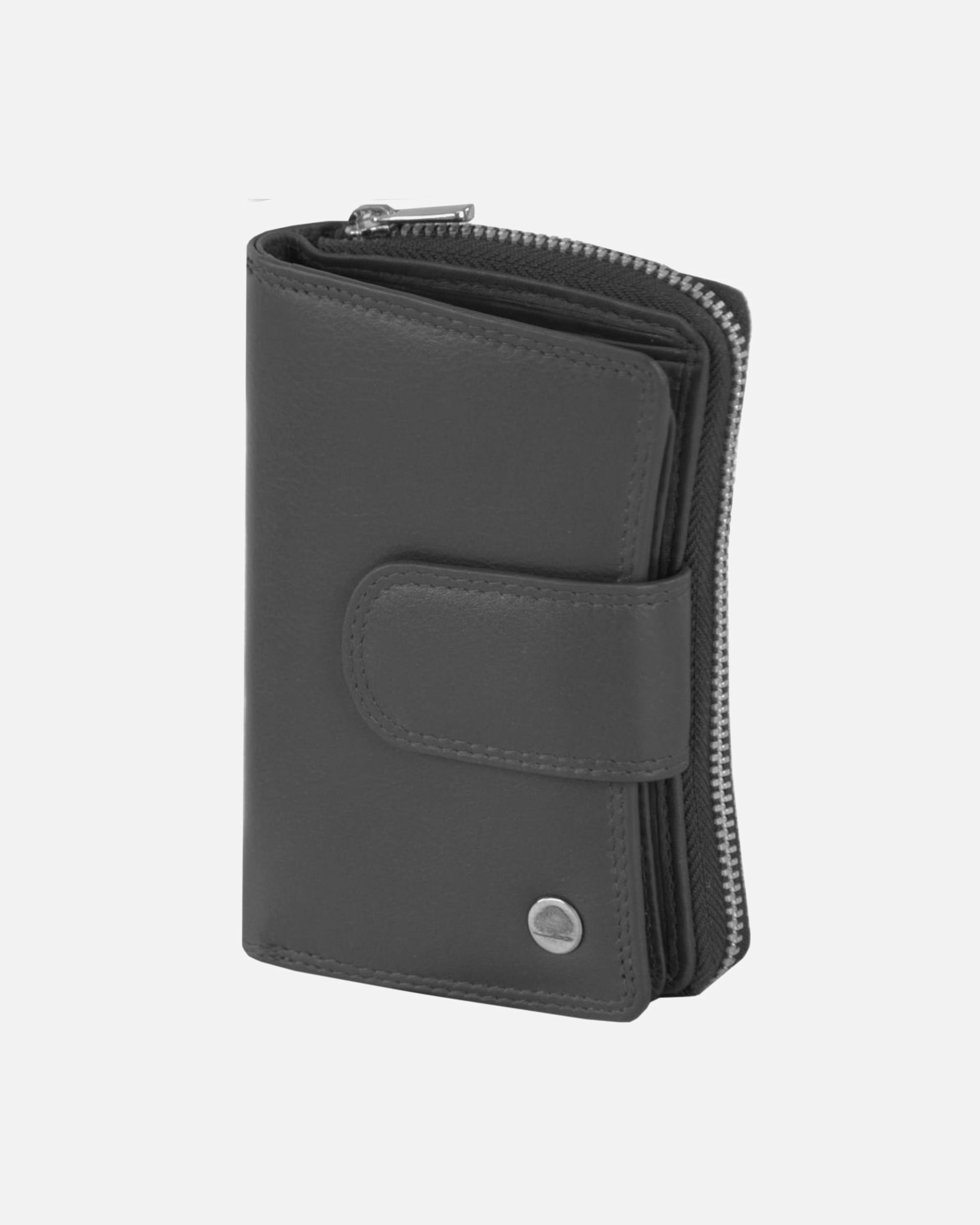 Portemonnaie für Weiblich Greenburry Spongy Damengeldbörse black