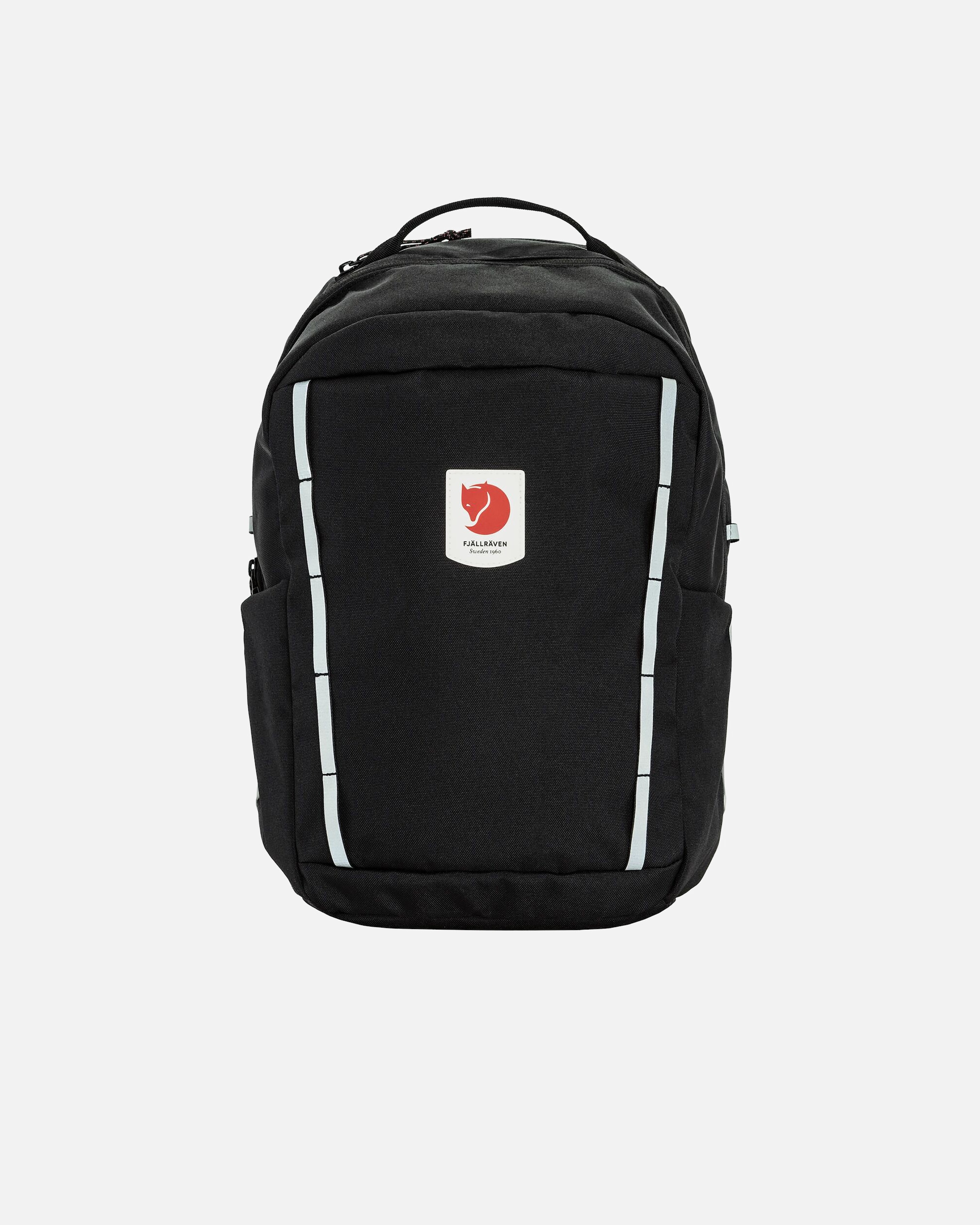 Rucksack für Männlich Fjällräven Rucksack Skule Kids rundum reflektierend Black