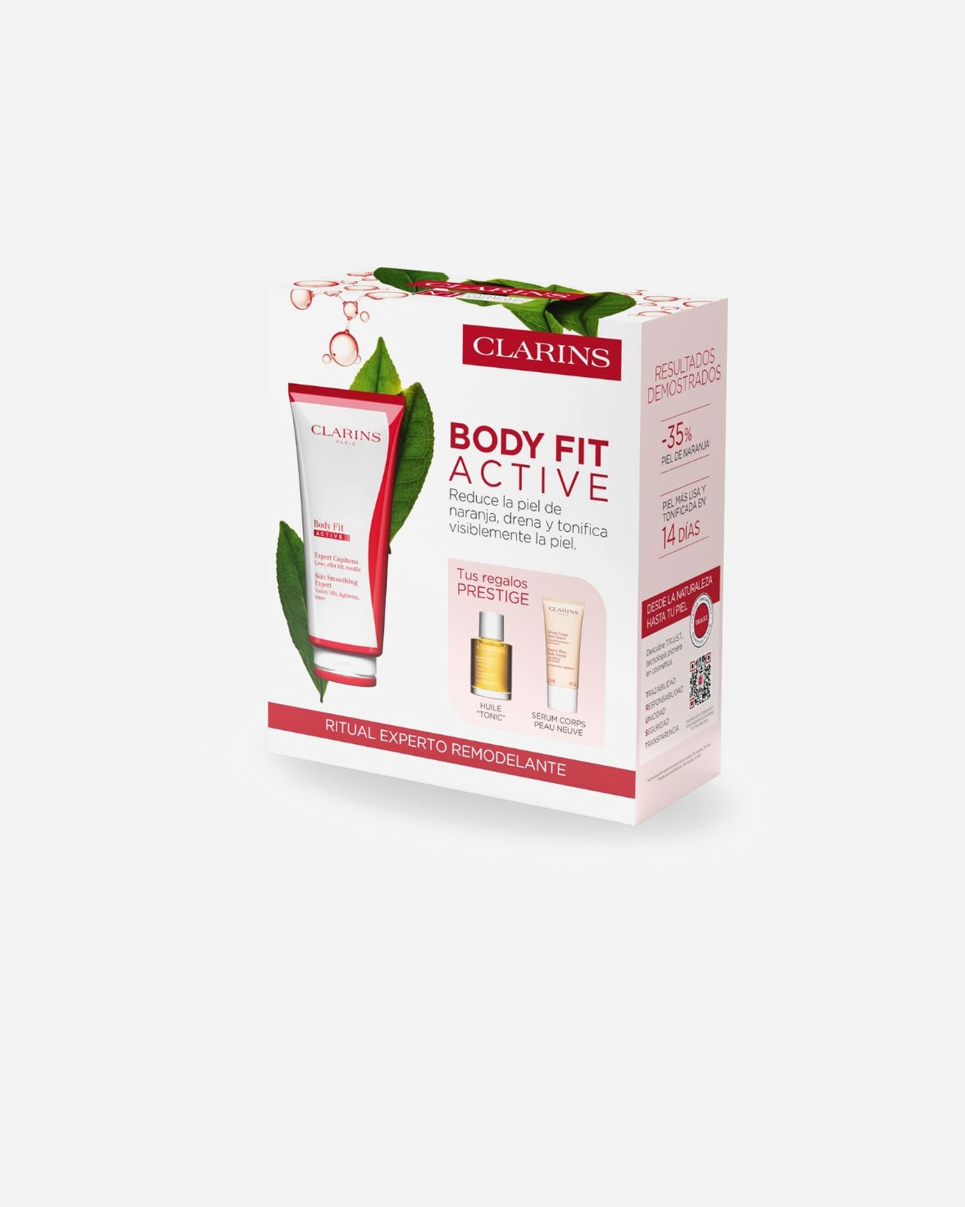Körperpflegeset für Weiblich Clarins Default Brand Line BODY FIT ACTIVE GLÄTTET UND STRAFFT SET 1 Stück