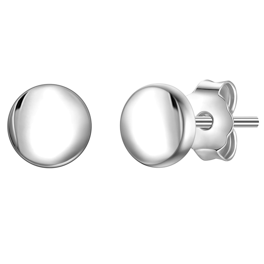 Glanzstücke München Ohrstecker aus Sterling Silber in silber 5,2 mm Damen