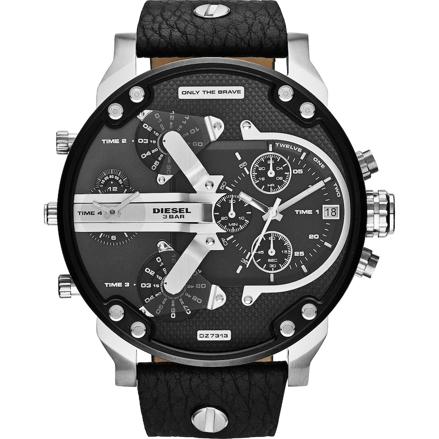 Diesel Chronograph Edelstahl One Size Herren