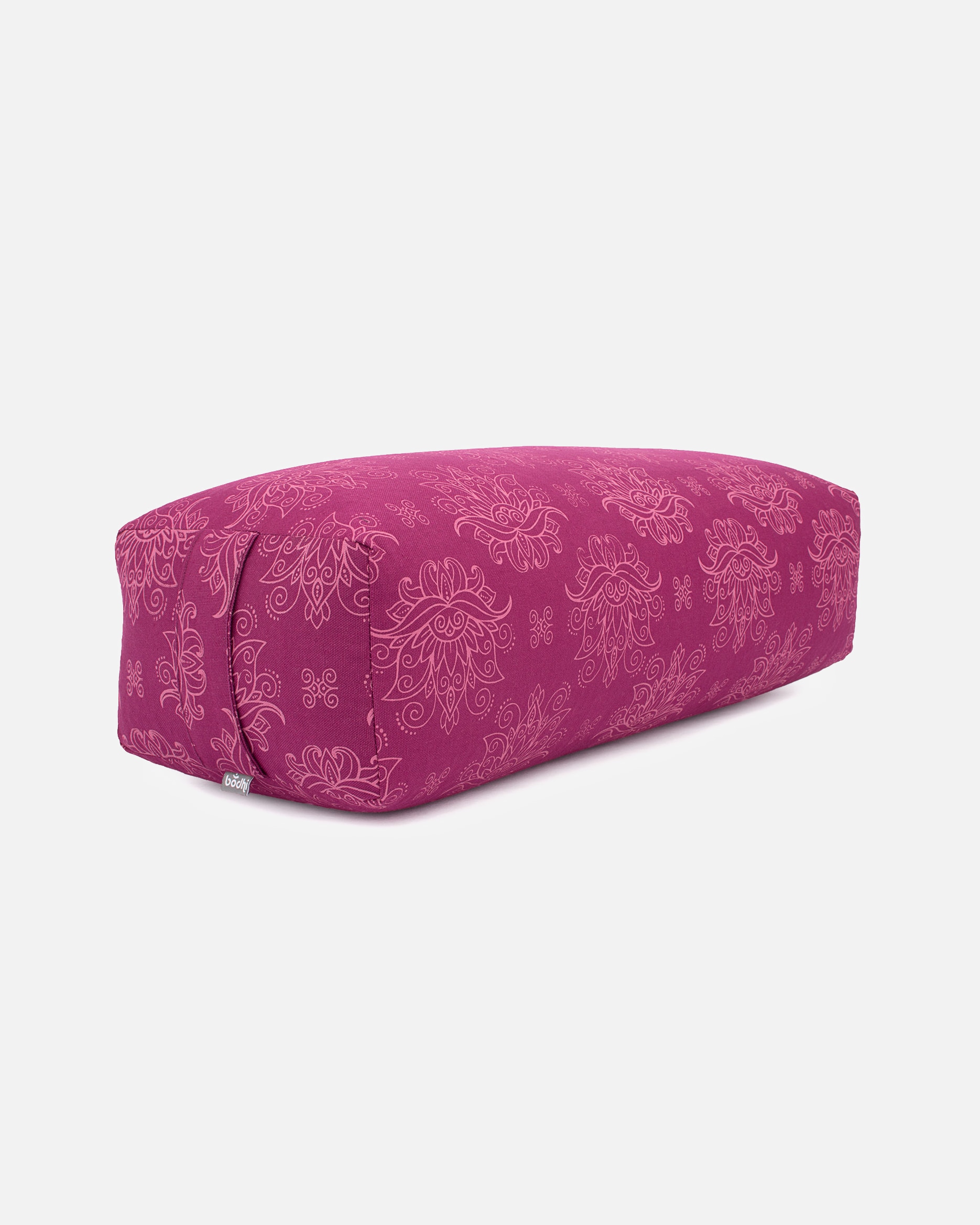 Yogazubehör für Unisex bodhi Maharaja Salamba (rechteckig) Yoga-Bolster Lotus, berry