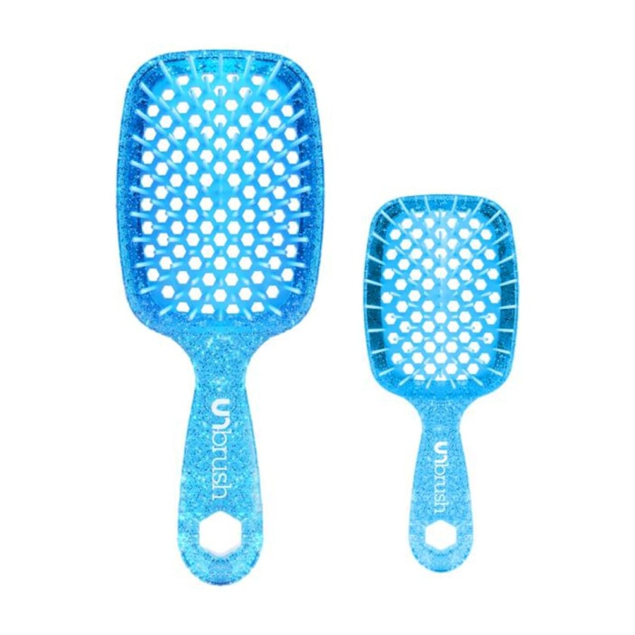 UNbrush Glitter Duo Set Sapphire Blue