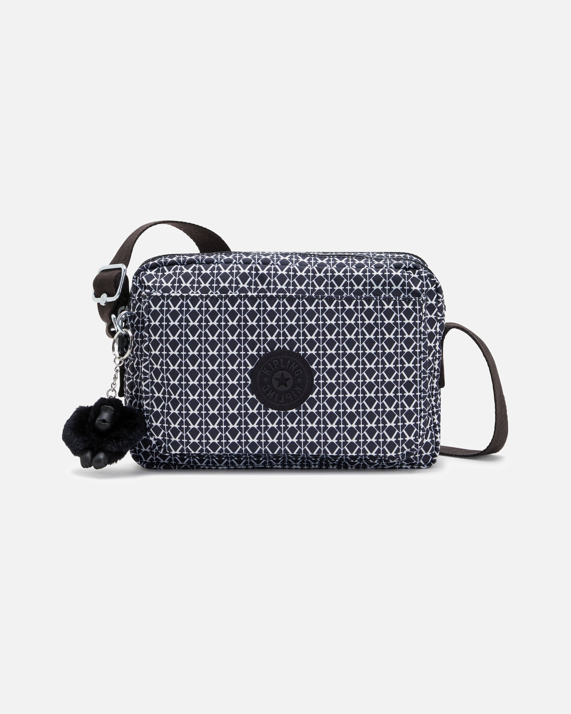 Clutch für Weiblich Kipling Basic Prt Umhängetasche signature print