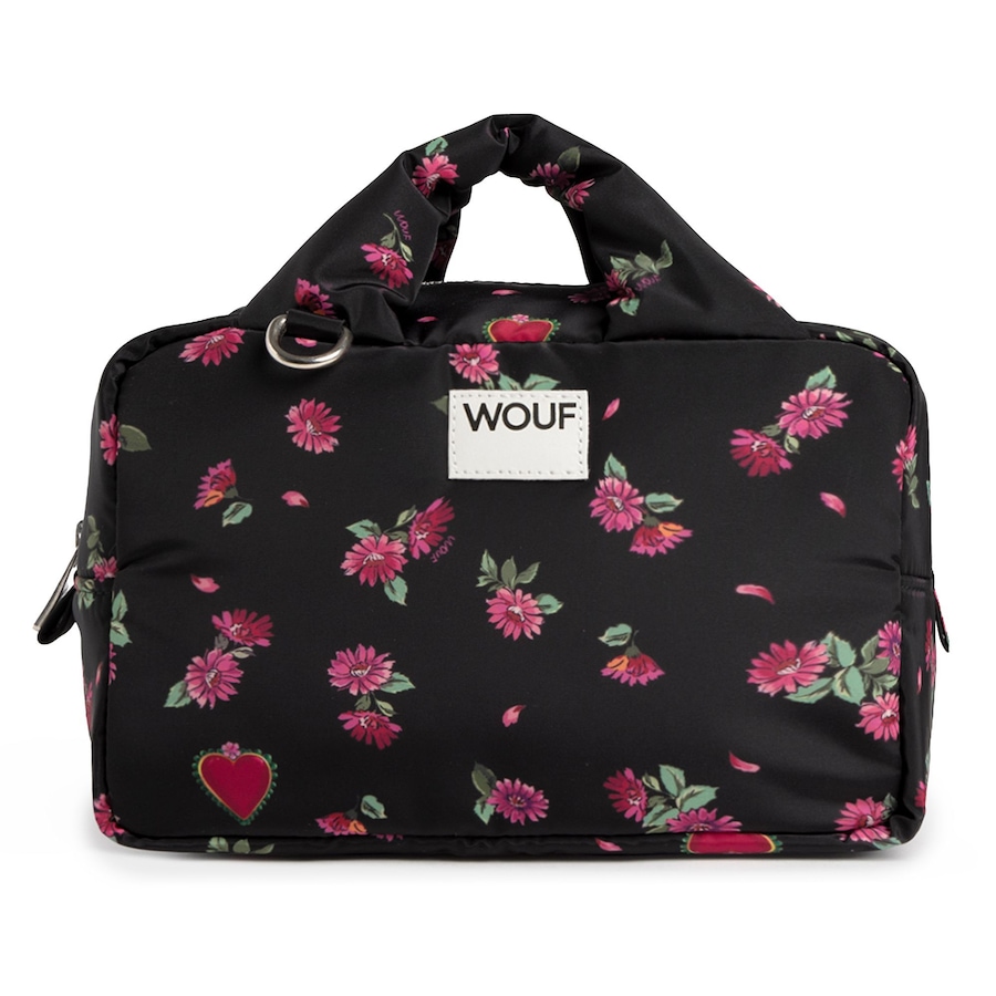 Wouf Studio Kulturbeutel bloom Schwarz Damen