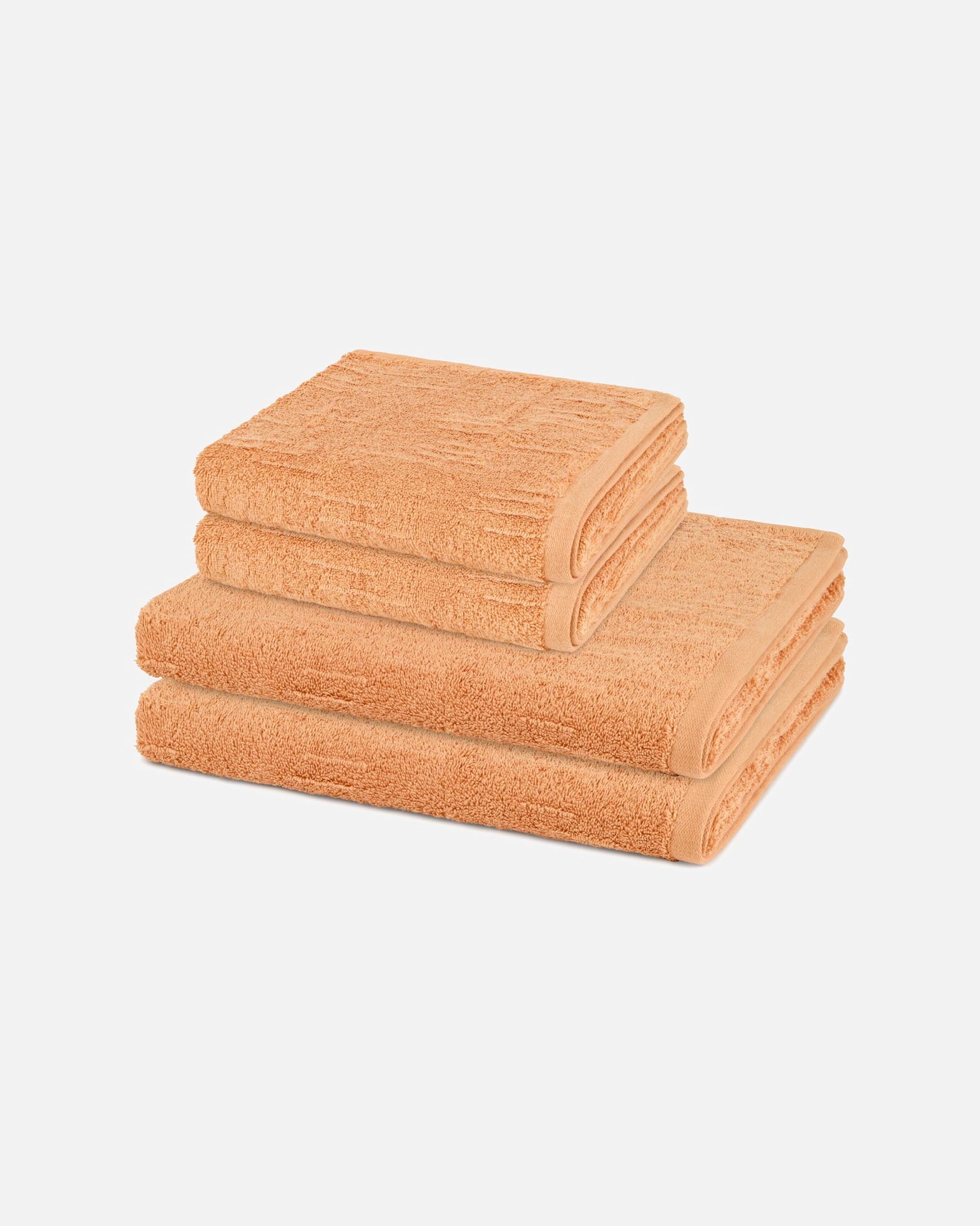 Handtuch für Unisex ROSS Handtuch-Set Premium (4-teilig) Caramel