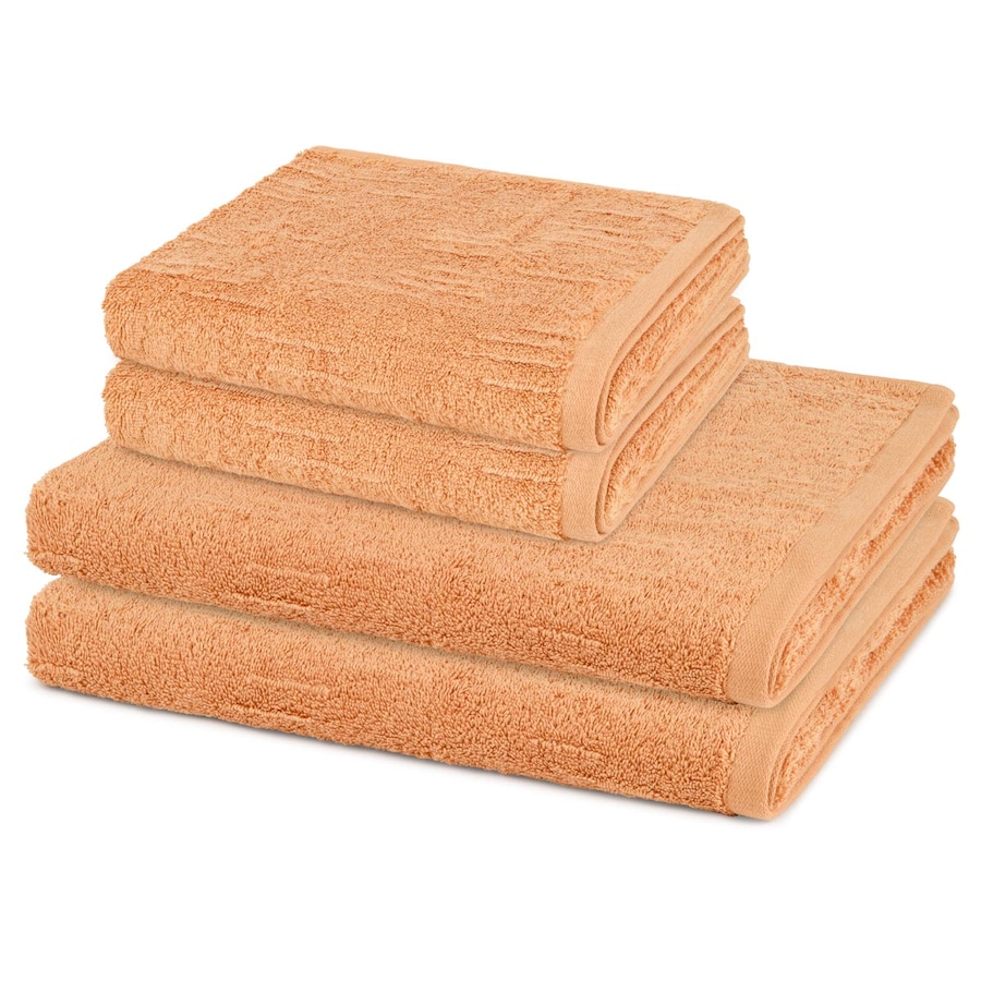 ROSS Handtuch-Set Premium (4-teilig) Caramel Hellbraun