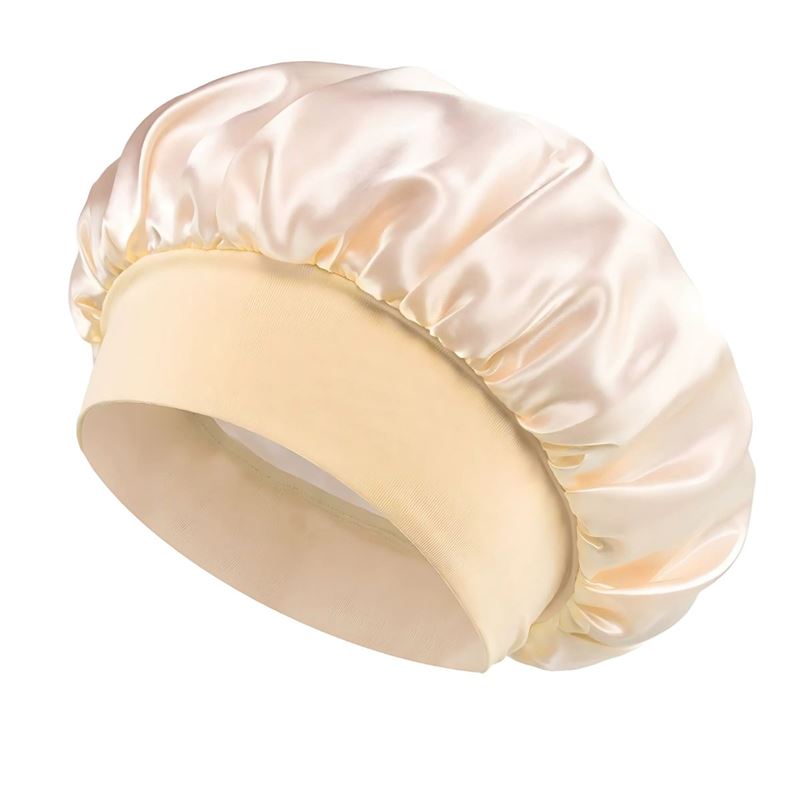 SOHO Safiya Satin Bonnet Champagne Nude Damen