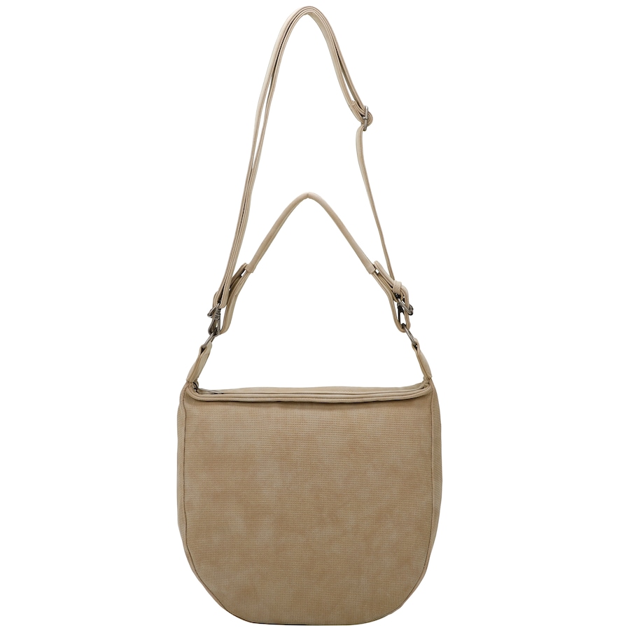 Fritzi aus Preußen Schultertasche Jazy01 mit verstell- und abnehmbarem Schultergurt beige Grau Damen