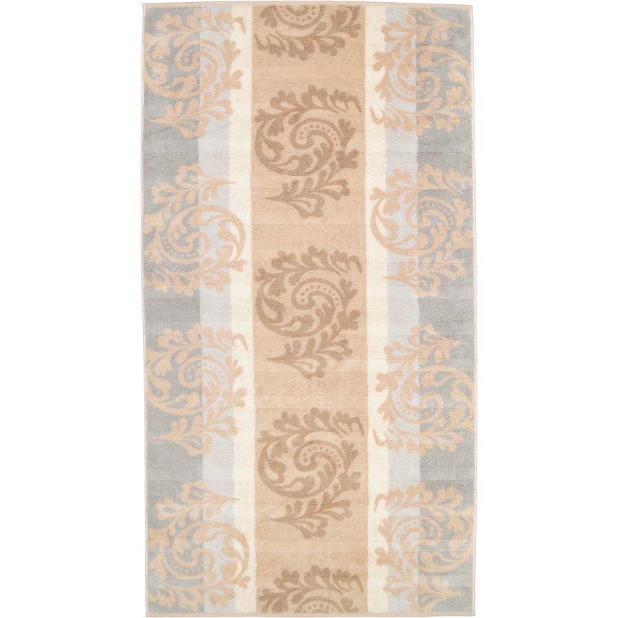 Cawö Handtücher Noblesse Cashmere Jacquard 1057 sand - 33 Duschtuch 80x150 cm Weiss