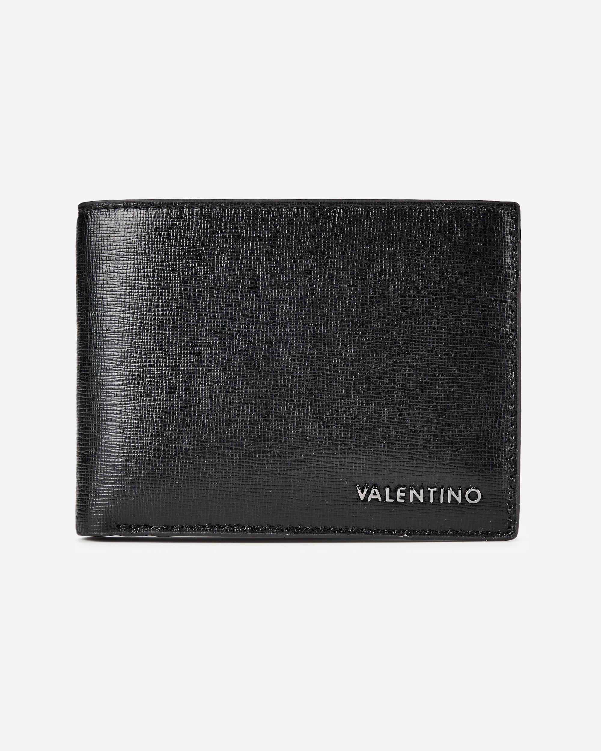 Portemonnaie für Männlich Valentino Bags Karo Herrengeldbörse nero