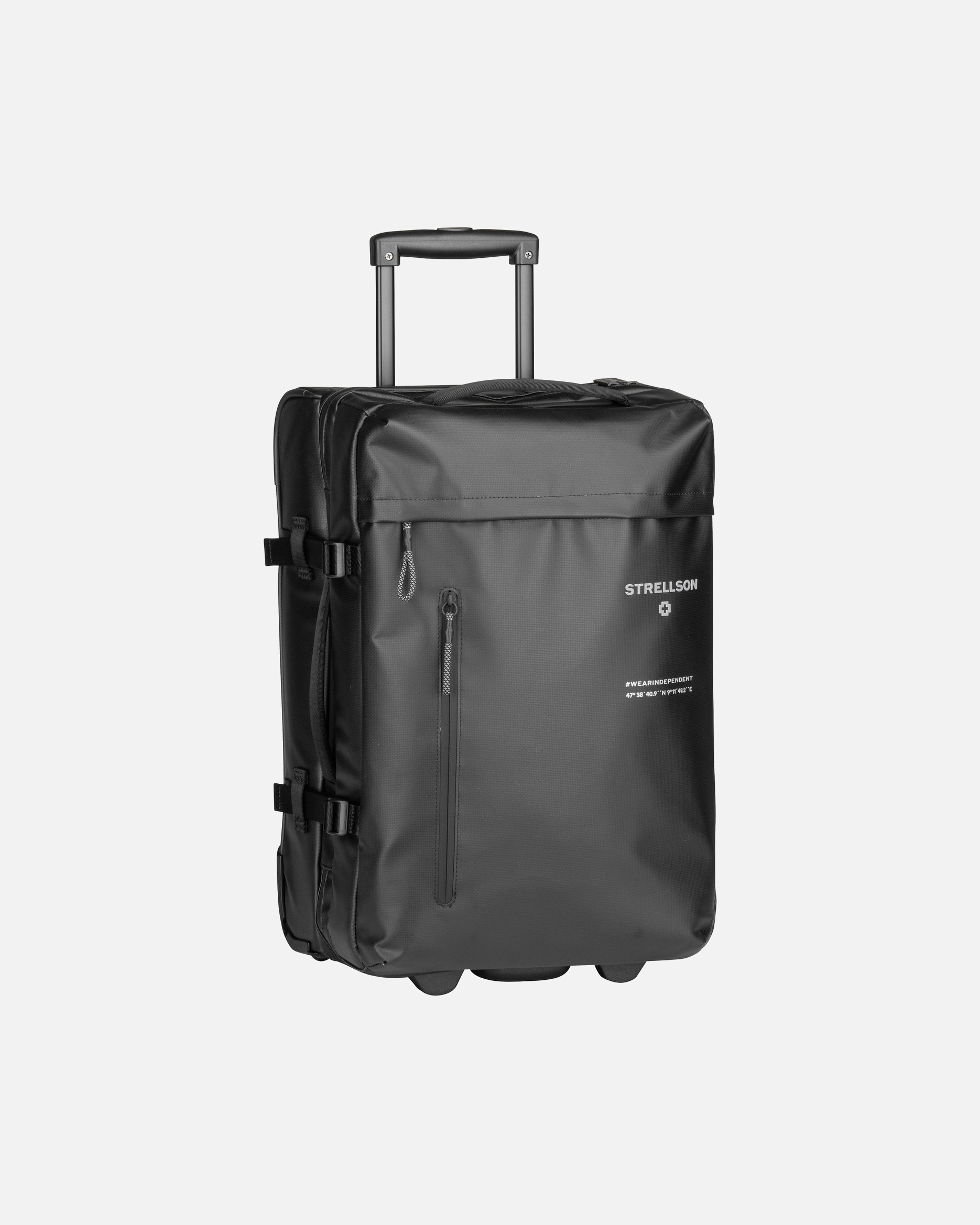 Reisetasche für Unisex Strellson Trolley Stockwell 2.0 C55 Trolleycase SVZ Black