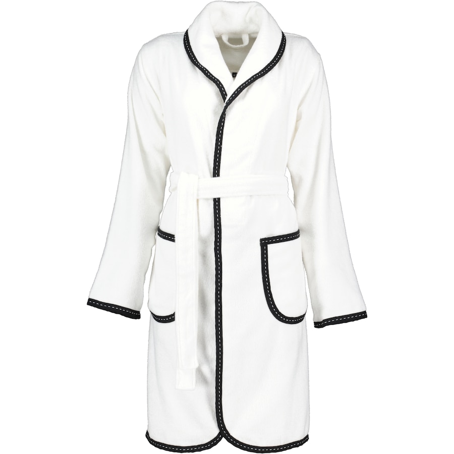 Vossen Bademäntel Damen Schalkragen Limbo weiß - 0300 M