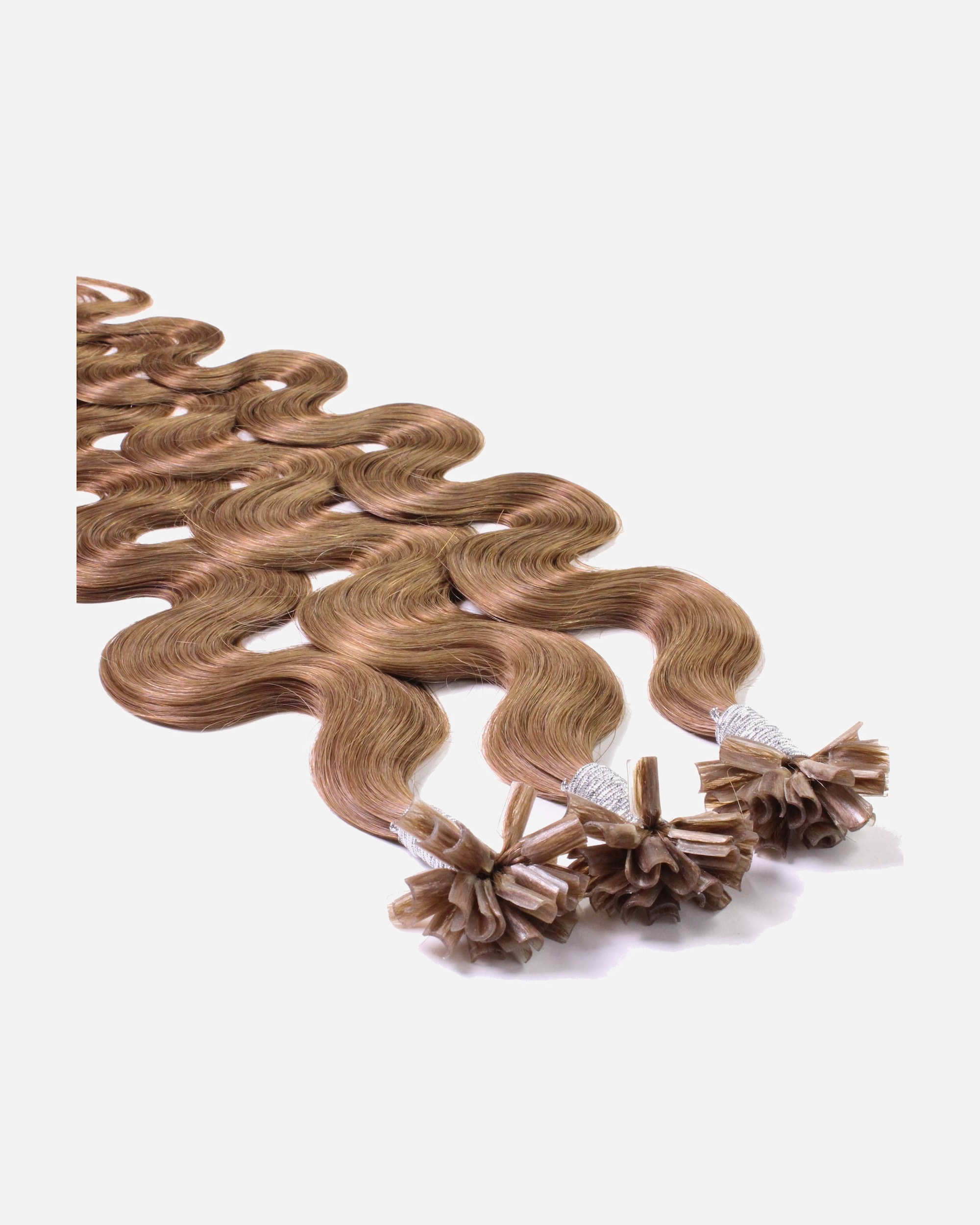 Extensions für Weiblich hair2heart Bonding Extensions Echthaar #8/1 Hellblond Asch 0.5g 60cm