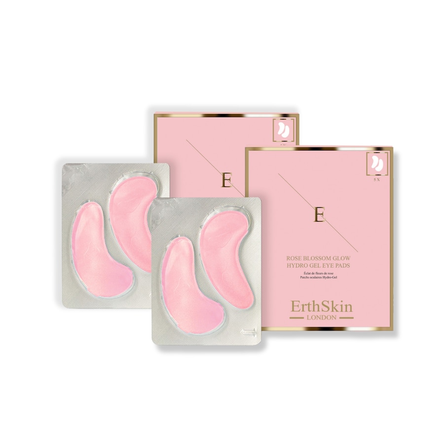 ErthSkin London Rose Blossom Glow Hydro-Gel Augenpads 50 g Damen