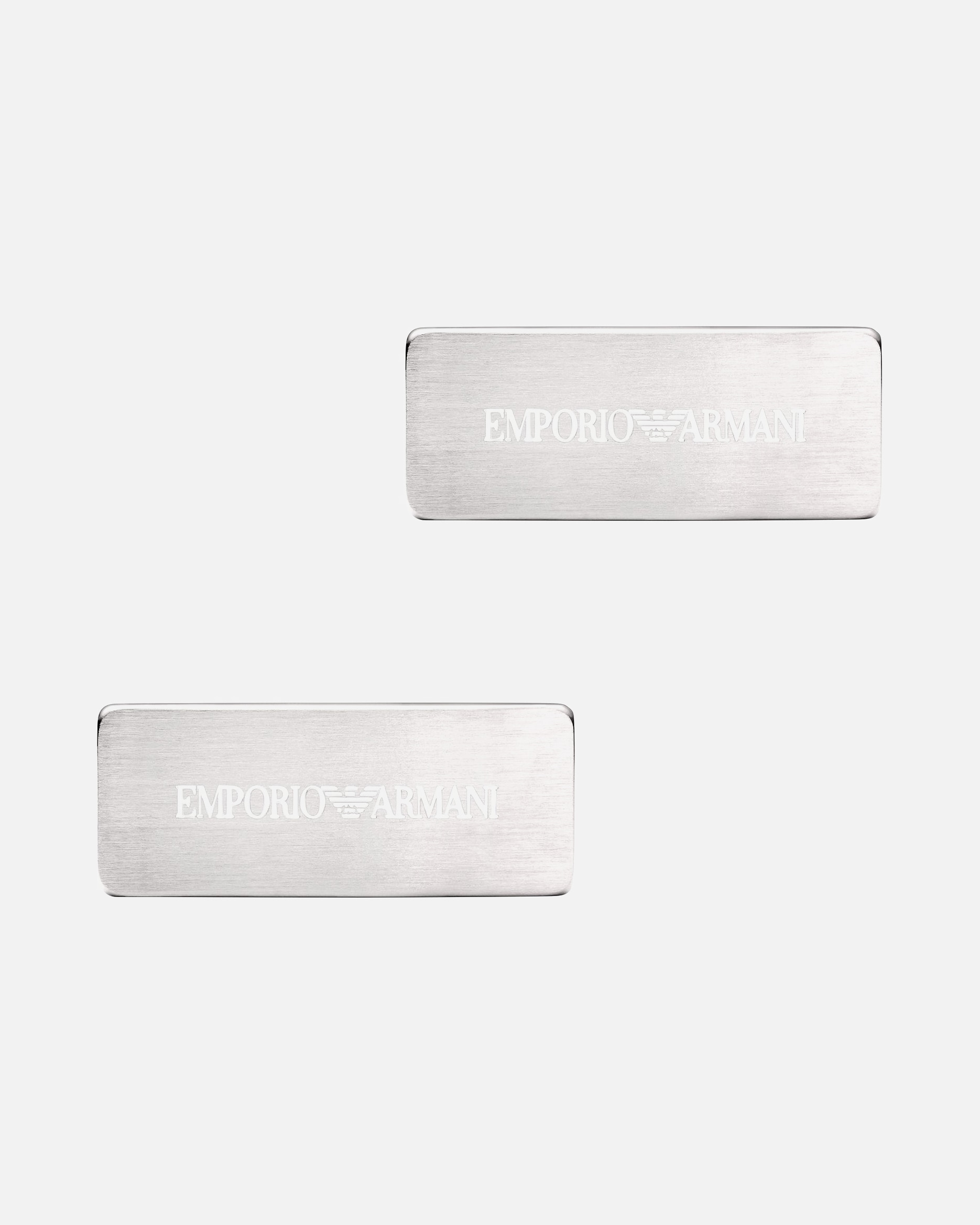 Manschettenknöpfe für Männlich Emporio Armani Ansteckschmuck Edelstahl One Size