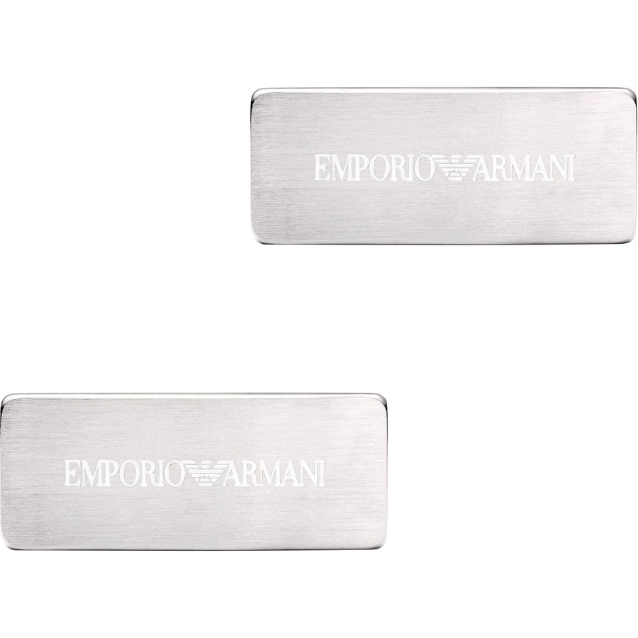 Emporio Armani Ansteckschmuck Edelstahl One Size Herren
