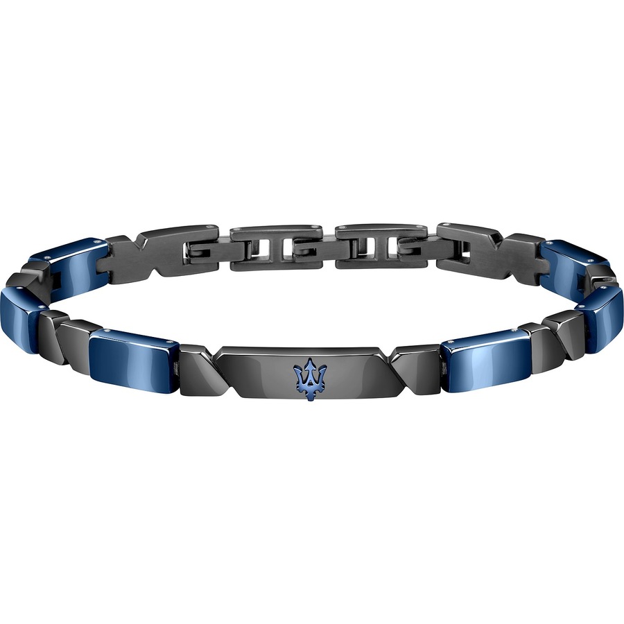 Maserati Armband Edelstahl, Keramik One Size Herren