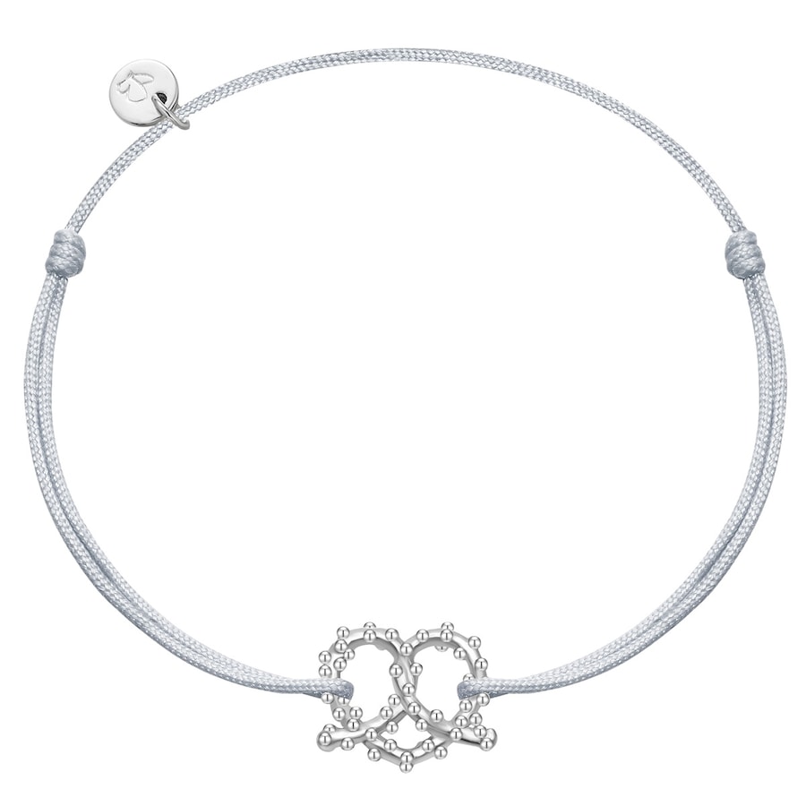 Glanzstücke München Armband Herz-Breze aus Sterling Silber in Roségold 15,0 - 22,0 cm, flexibel einstellbar Damen