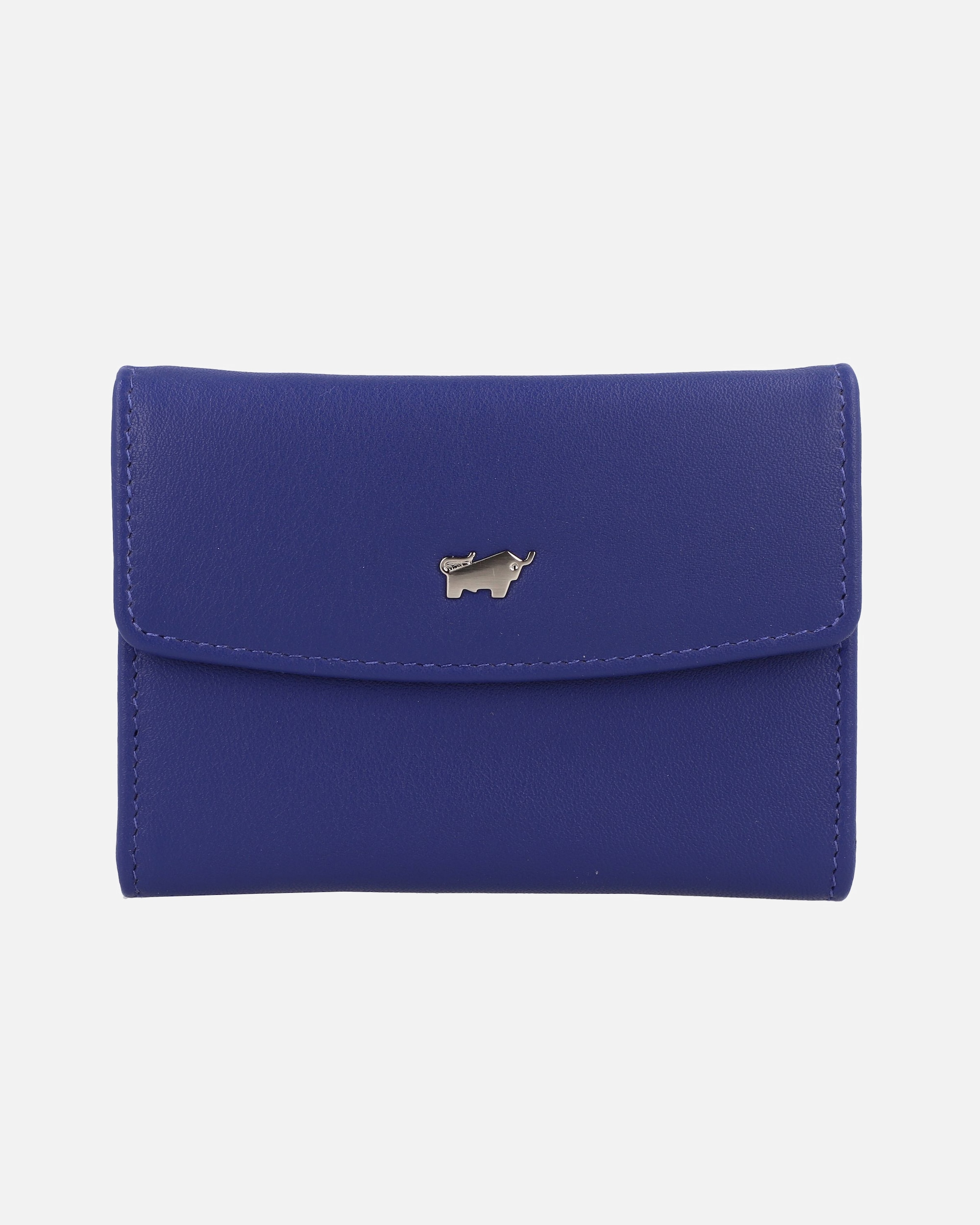Portemonnaie für Weiblich Braun Büffel Joy Geldbörse RFID Schutz Leder 10.5 cm indigo violet