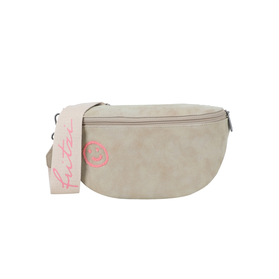 Fritzi aus Preußen Crossbody-Tasche Bum Bag Medium Limited Embro Fun mit tollen Stickdetails grau Grau Damen