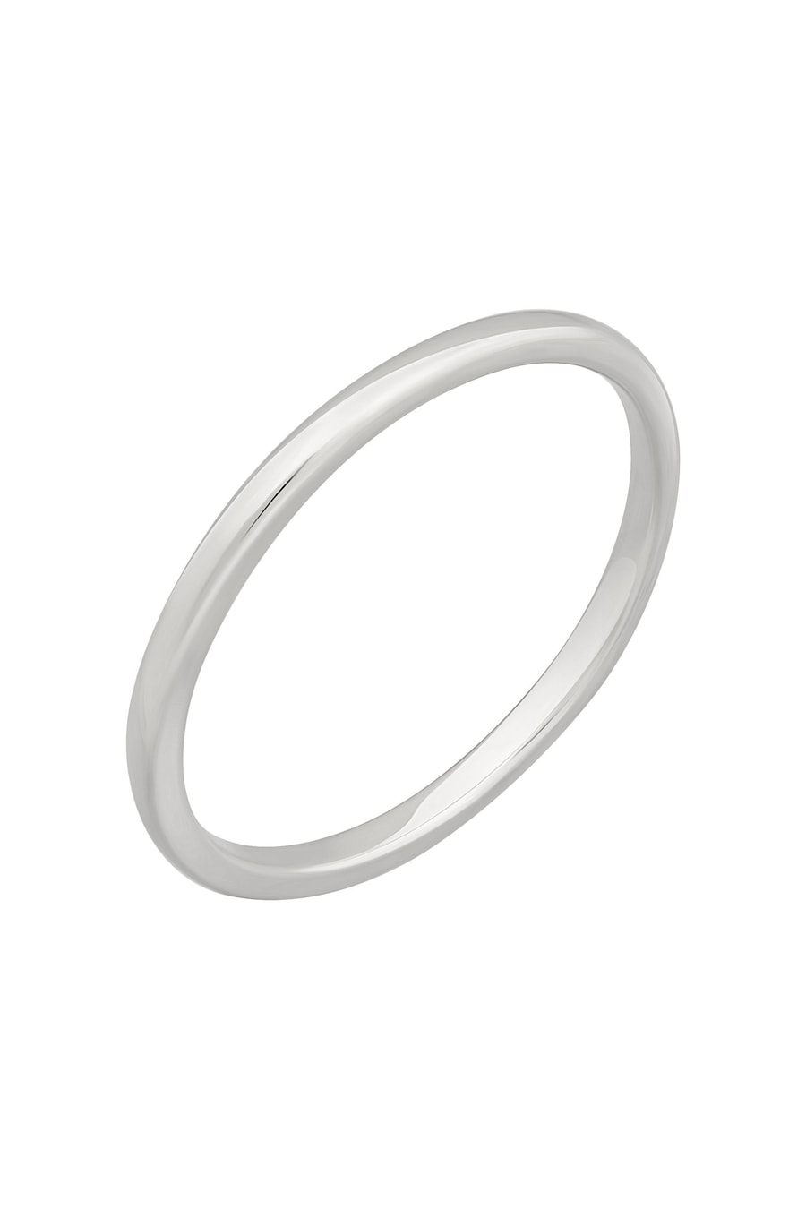caï Ring 925/- Sterling Silber ohne Stein 060 (19,1) Weiss Damen