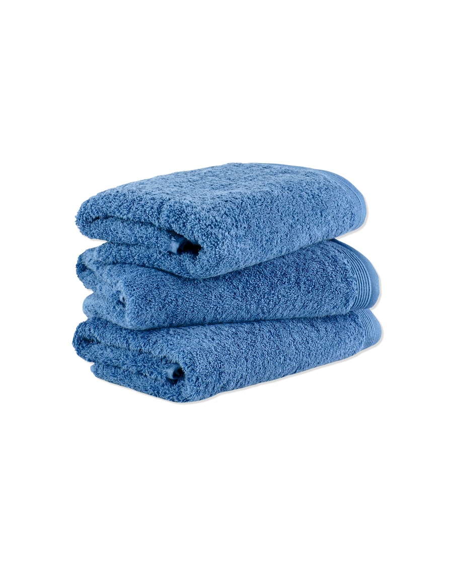 Möve Handtuchset Superwuschel 3-TLG 3x 50x100 cm cornflower