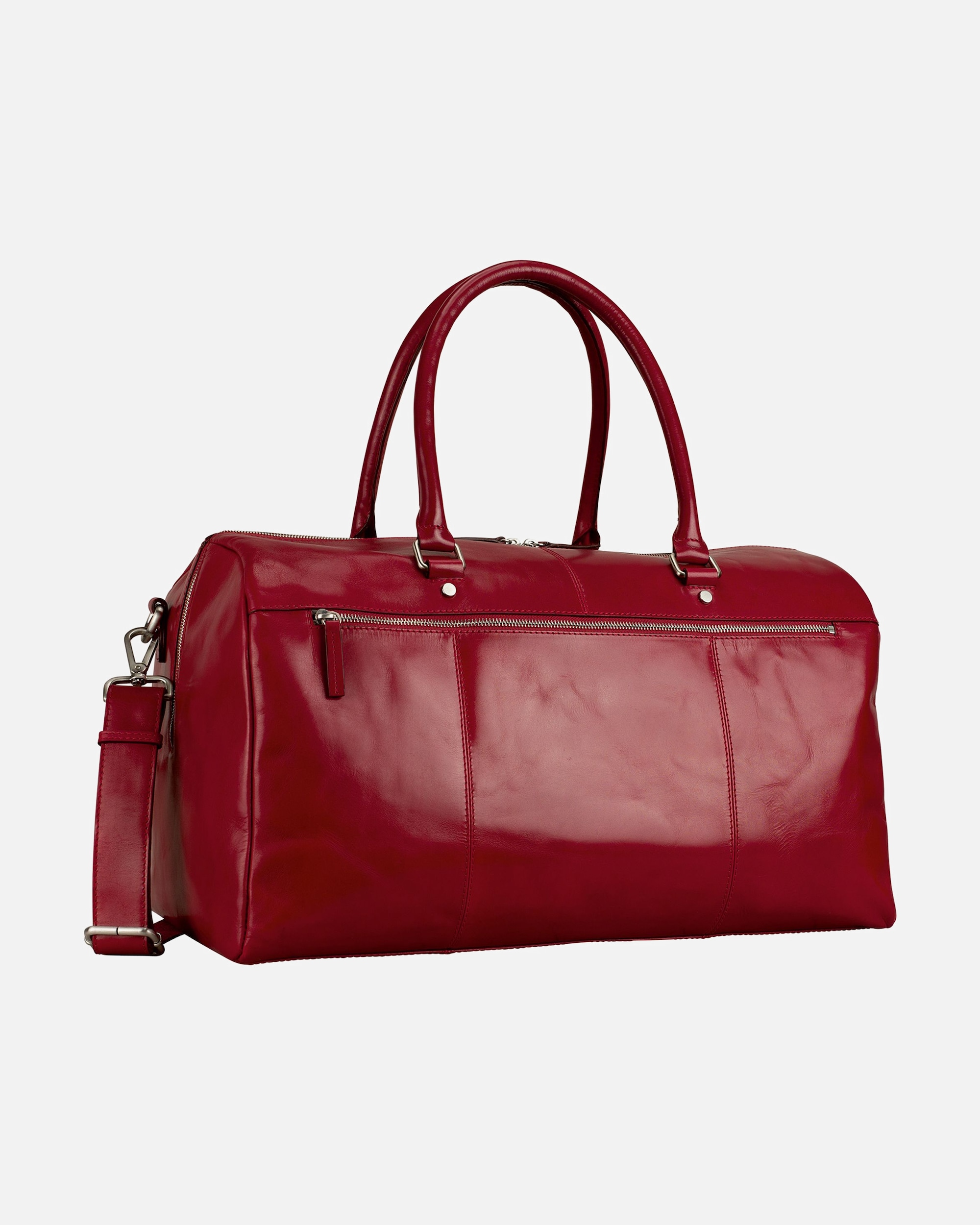 Tasche für Männlich Leonhard Heyden Cambridge Reisetasche Leder 50 cm rot