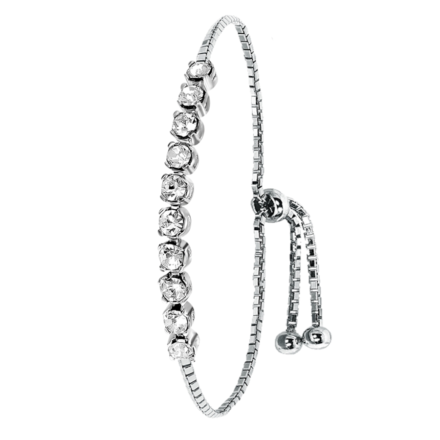 Lucardi Armband 925 Silber - silbern Damen
