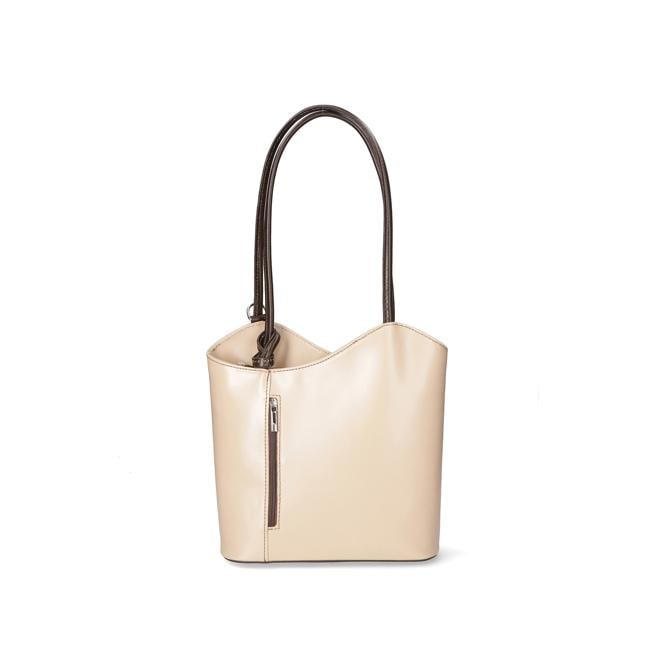 FELIPA Handtasche Taupe Dunkelbraun Damen