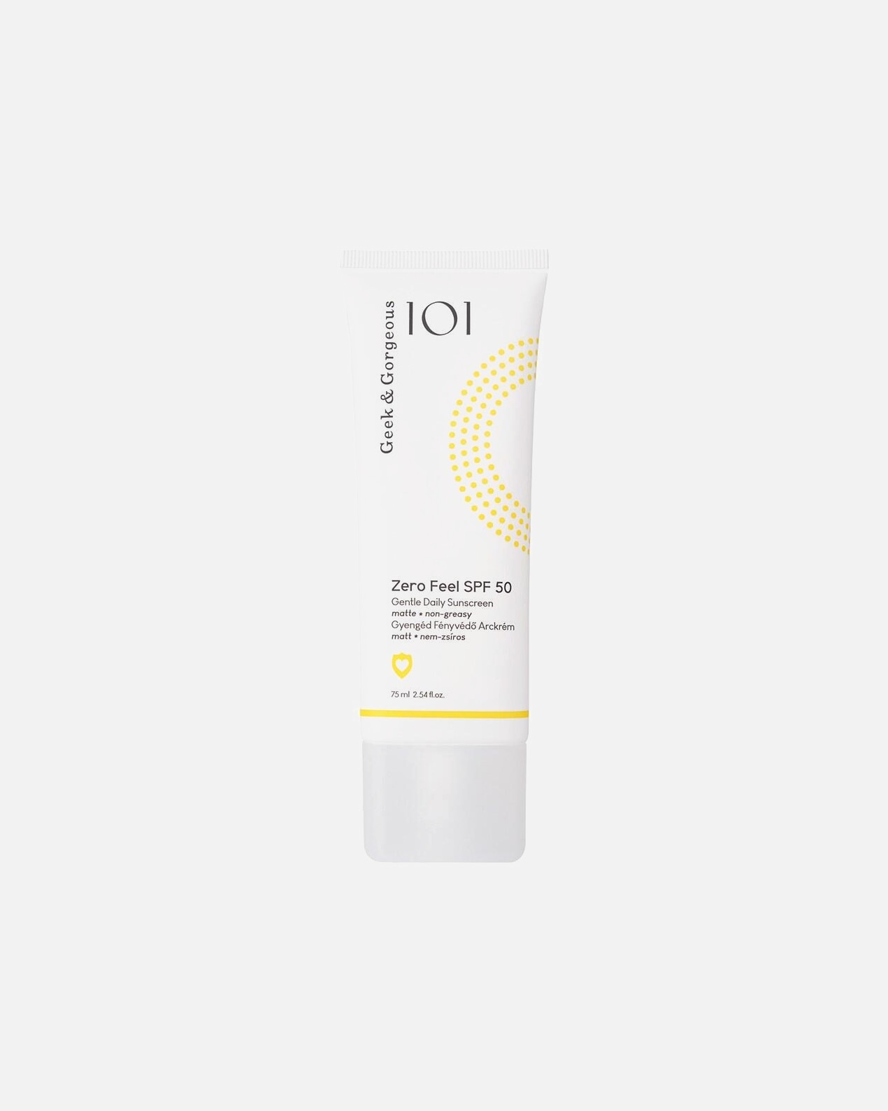 Sonnencreme für Weiblich Geek & Gorgeous Default Brand Line Zero Feel SPF 50 75 ml