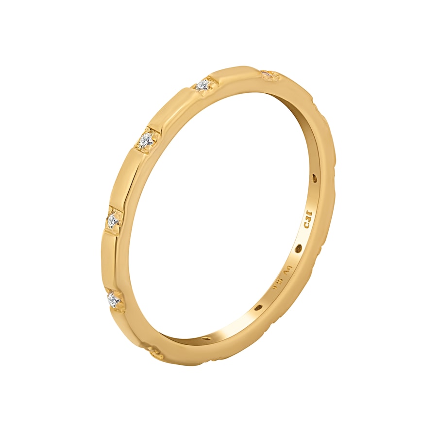 caï Ring 925/- Sterling Silber Zirkonia 048 (15,3) Damen