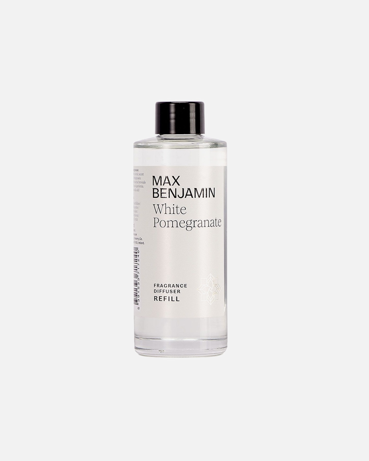 Raumduft für Unisex Max Benjamin Diffuser Refill White Pomegranate incl. Ersatzstäbchen 150ml