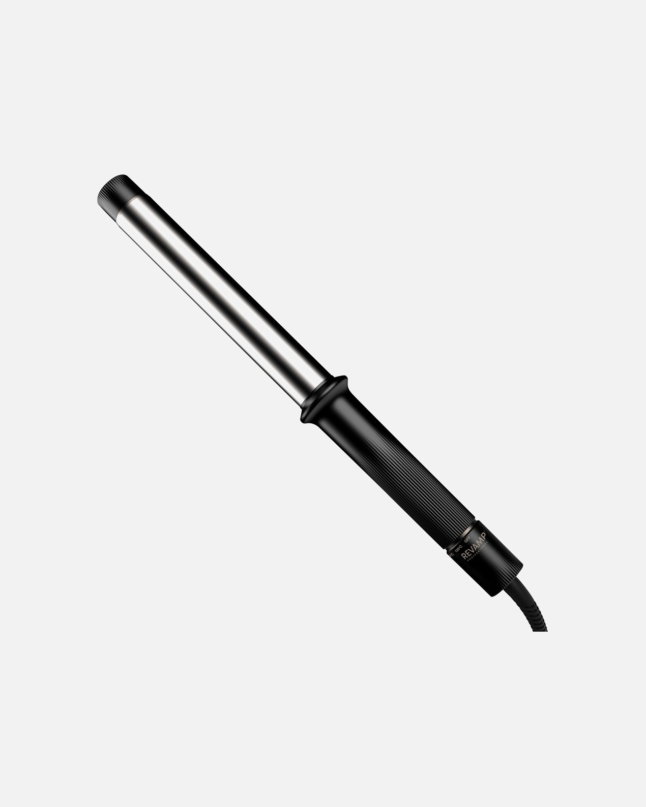 Lockenstyler für Weiblich Revamp Effortless Curls Extra-Long Ceramic 32 mm Tong TO-1250-EU Schwarz