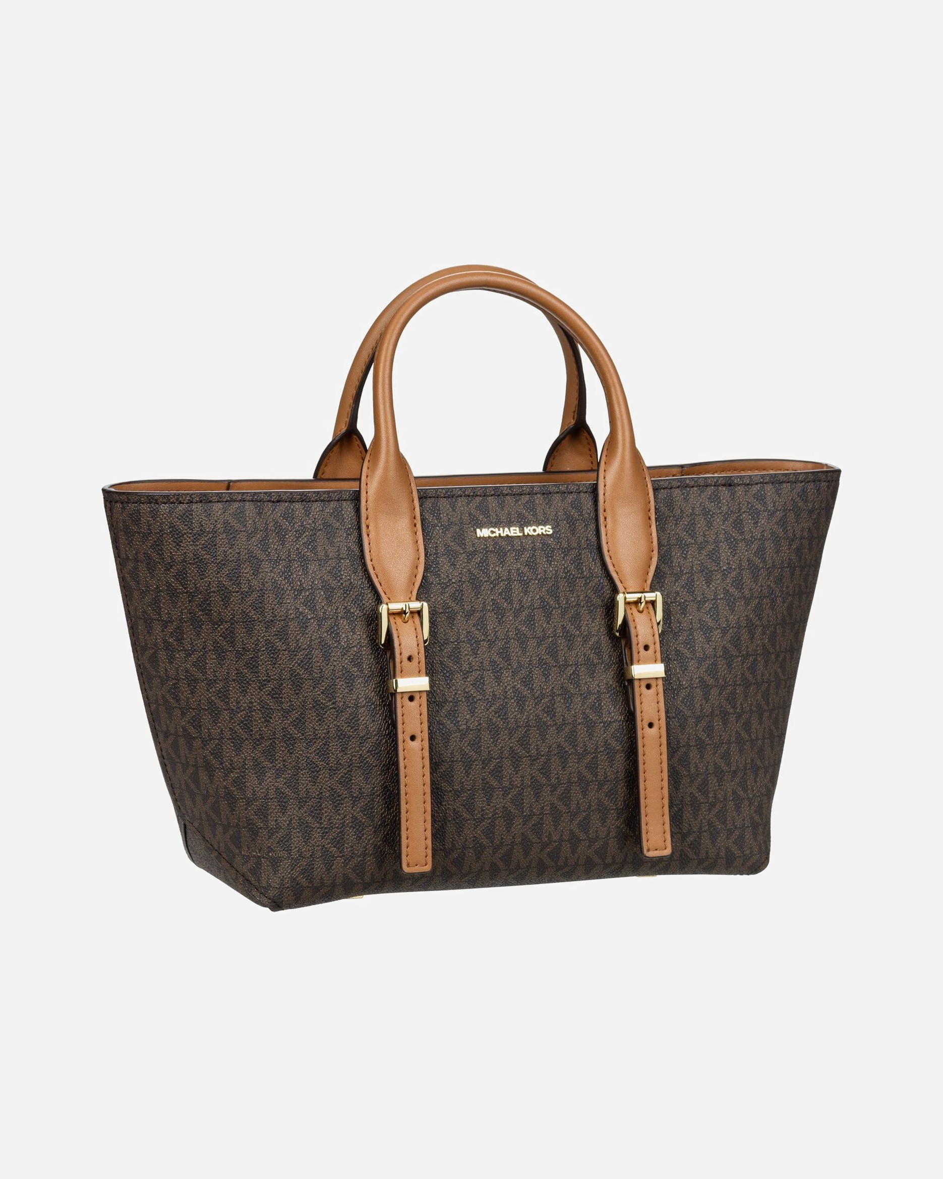 Handtasche für Weiblich Michael Kors Default Brand Line Handtasche Moore SM MK SIG Brown/Acorn