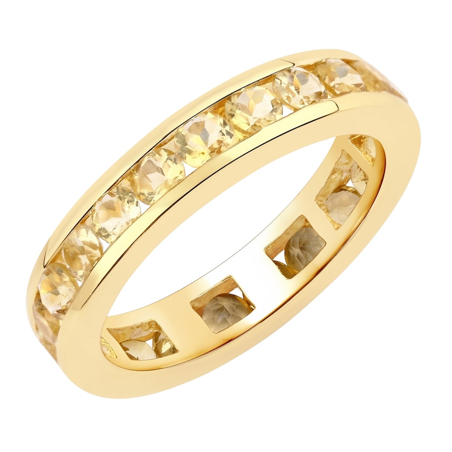 Rafaela Donata Ring Sterling Silber Citrin in Gelbgold 52 Damen