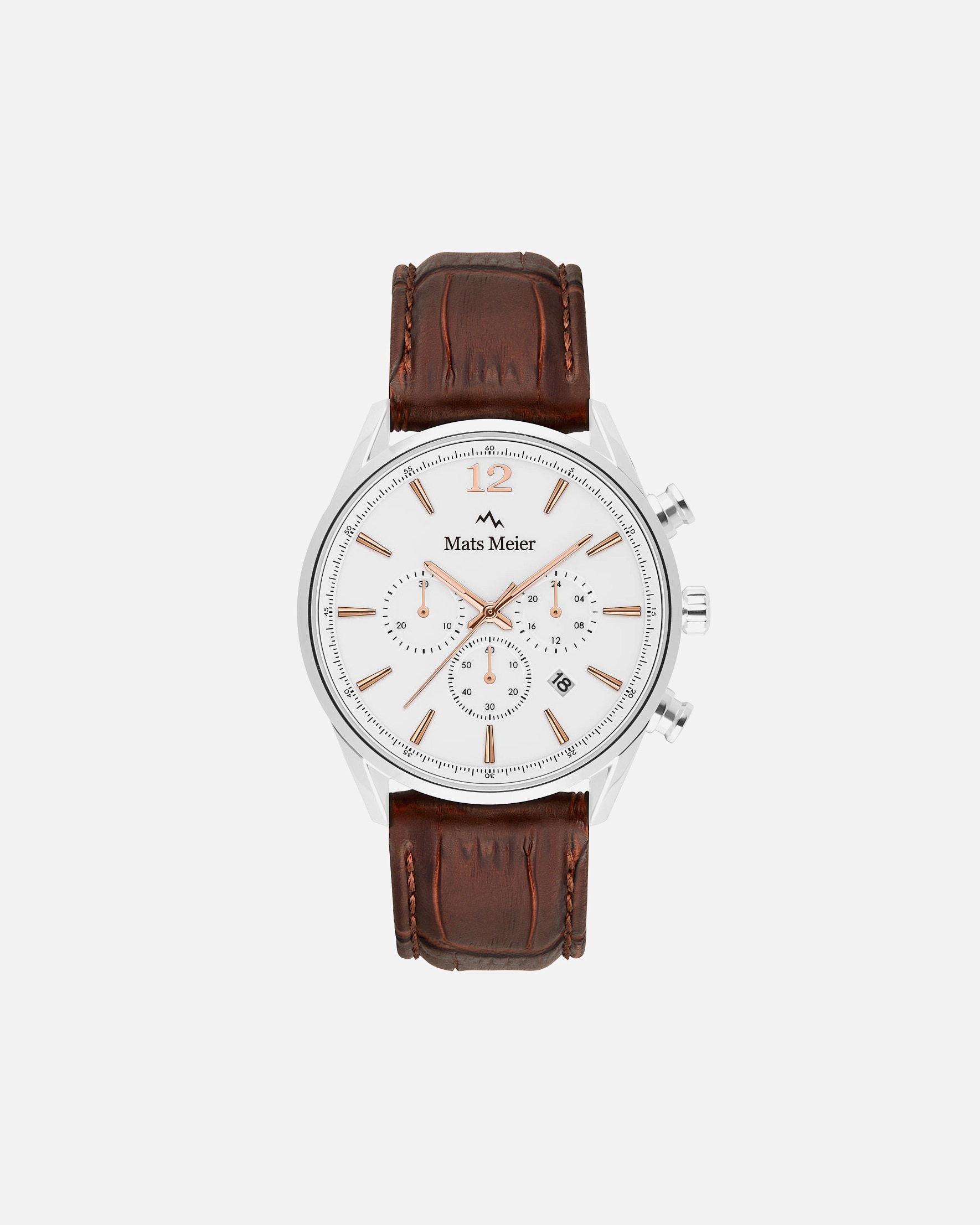 Uhr für Männlich Mats Meier Herren uhr Grand Cornier Braun