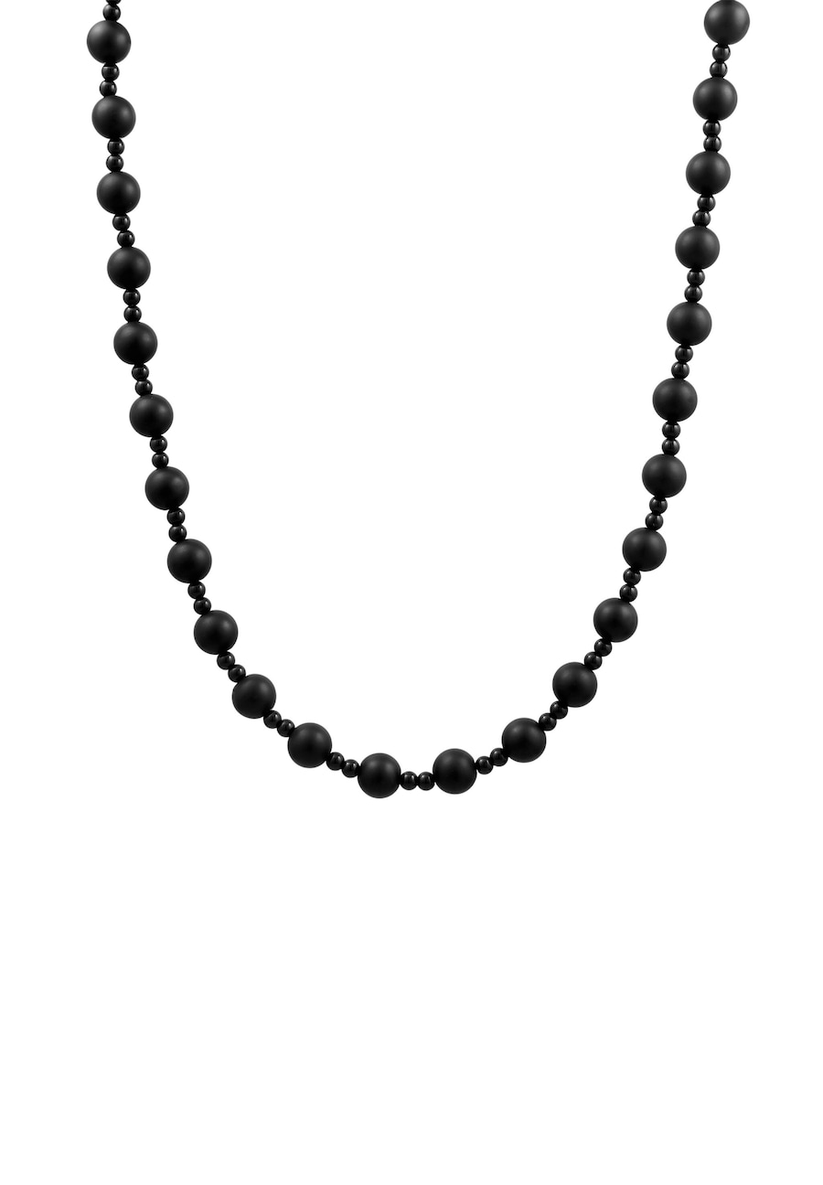 Haze & Glory Onyx Schwarz 925 Sterling Silber 55 Herren