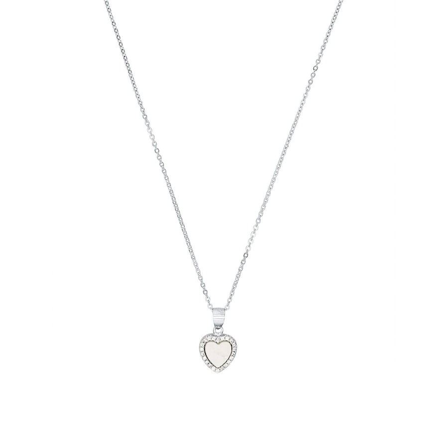 amor Kette mit Anhänger Silber Damen