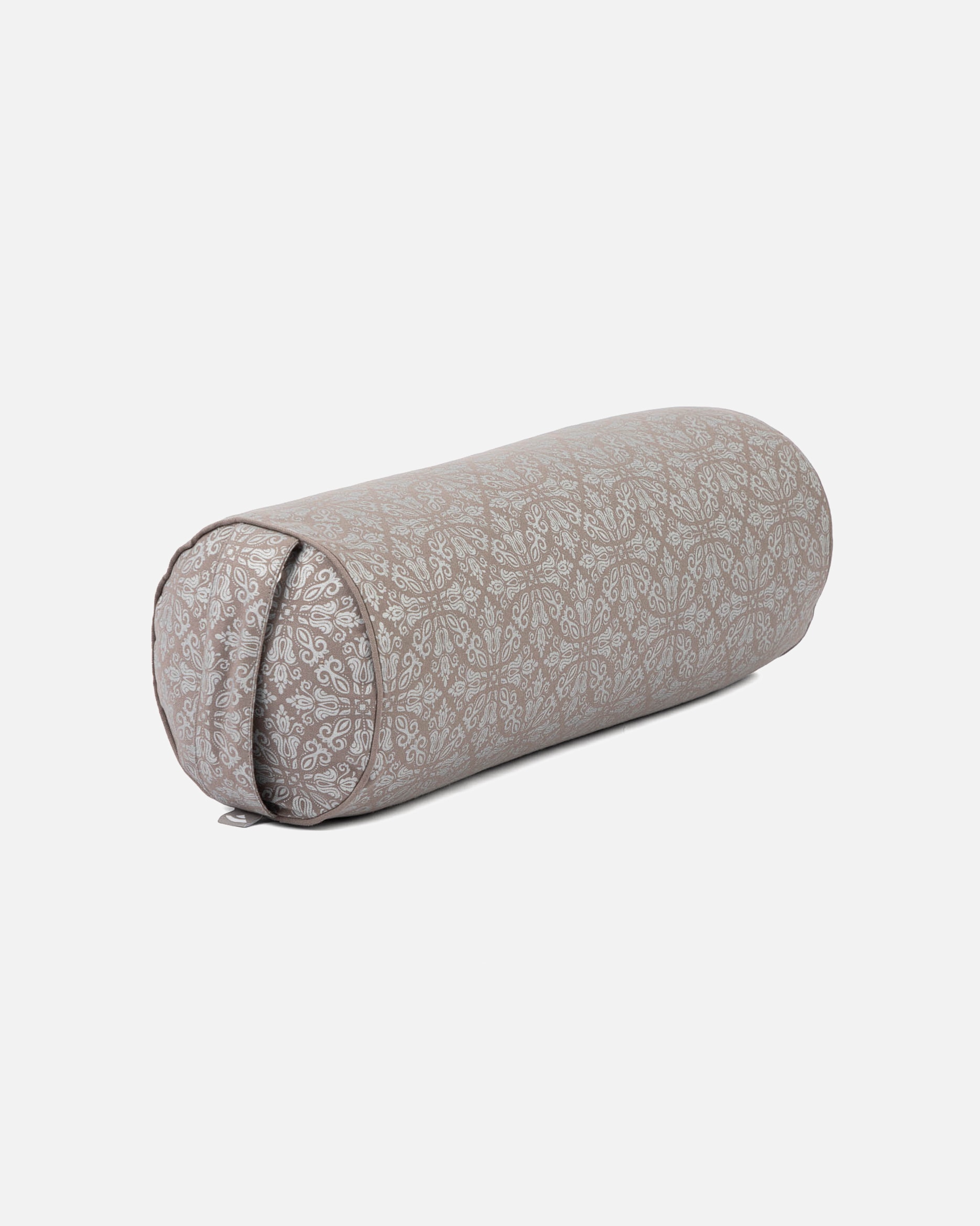 Yogazubehör für Unisex bodhi Maharaja Collection: Yoga-Bolster (rund) Raja, taupe/silber