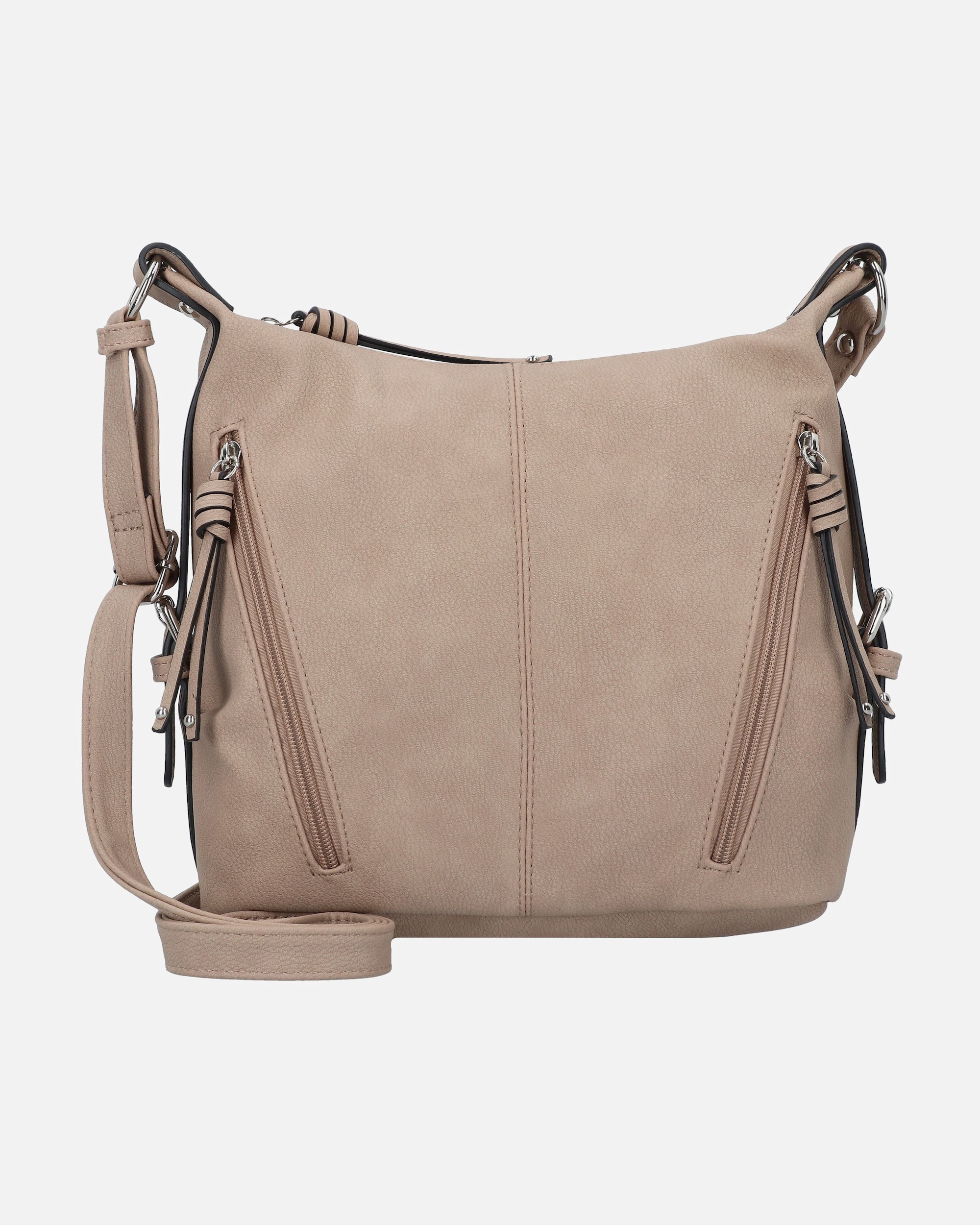 Tasche für Weiblich Tom Tailor Caia Umhängetasche 26 cm taupe