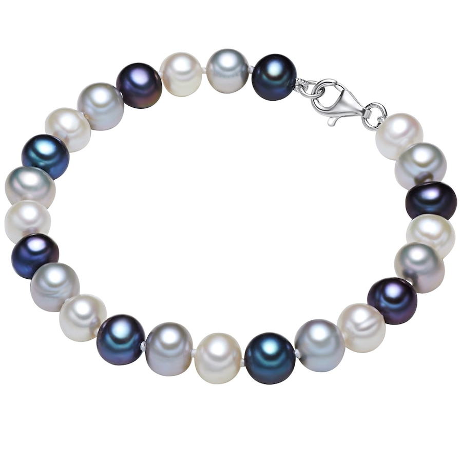 Valero Pearls Armband 925er Silber, Perle 18 Damen