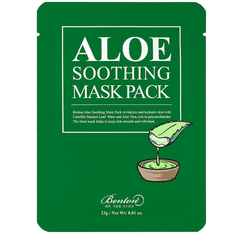 Benton Aloe Soothing Mask Pack 10er